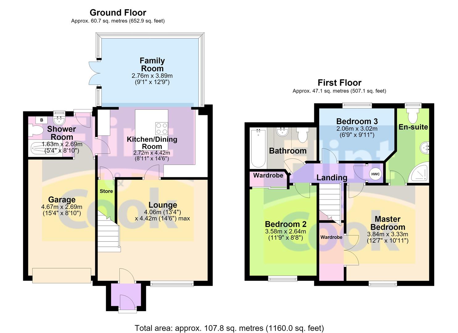 39, Dorchester Way, Hereford floorplan