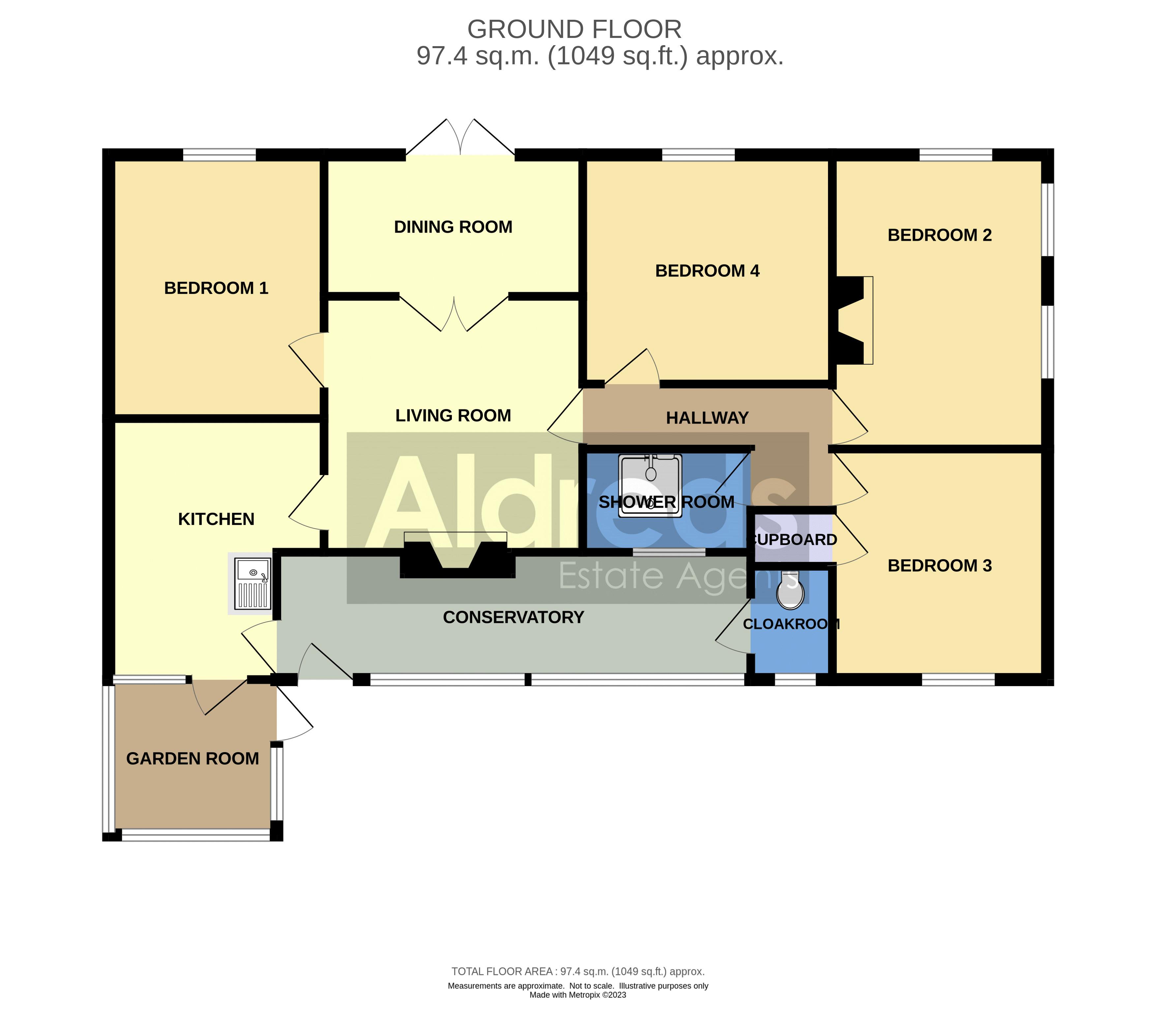 Fakes Road, Hemsby, Great Yarmouth NR29, 3 bedroom detached bungalow