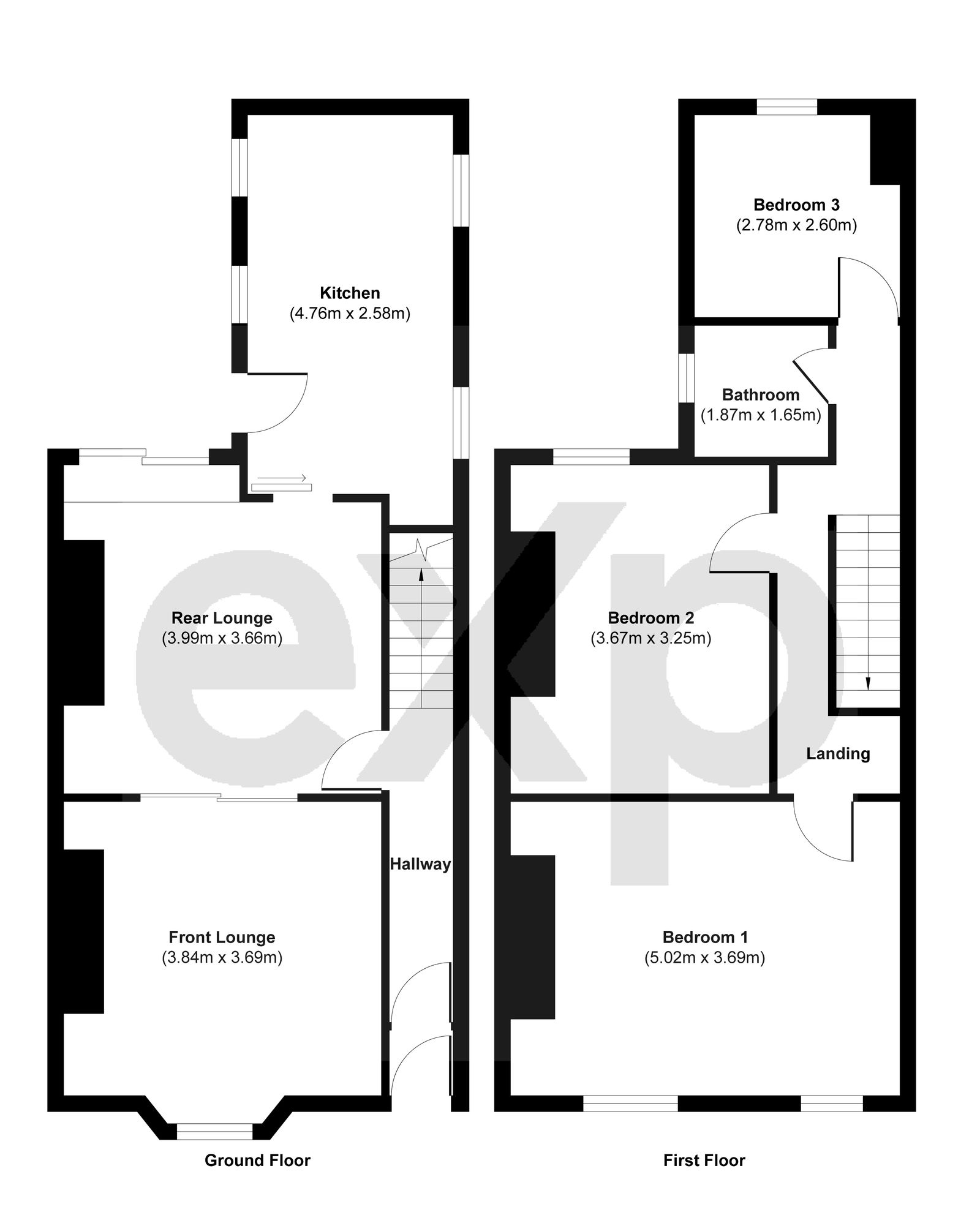 192, Warrington Road, Prescot floorplan