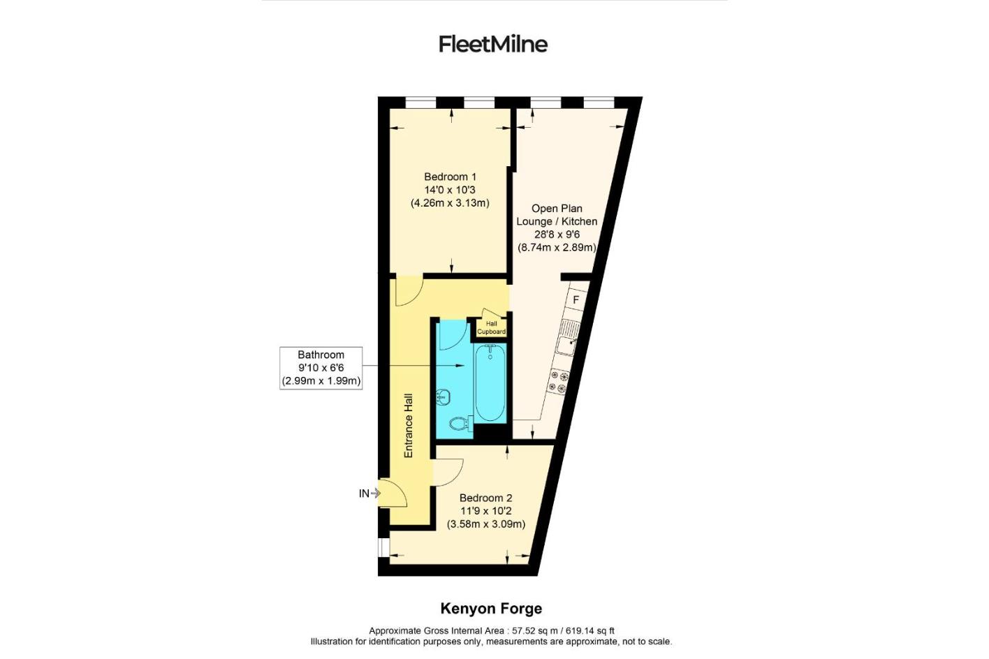 72, Kenyon Forge, Birmingham floorplan