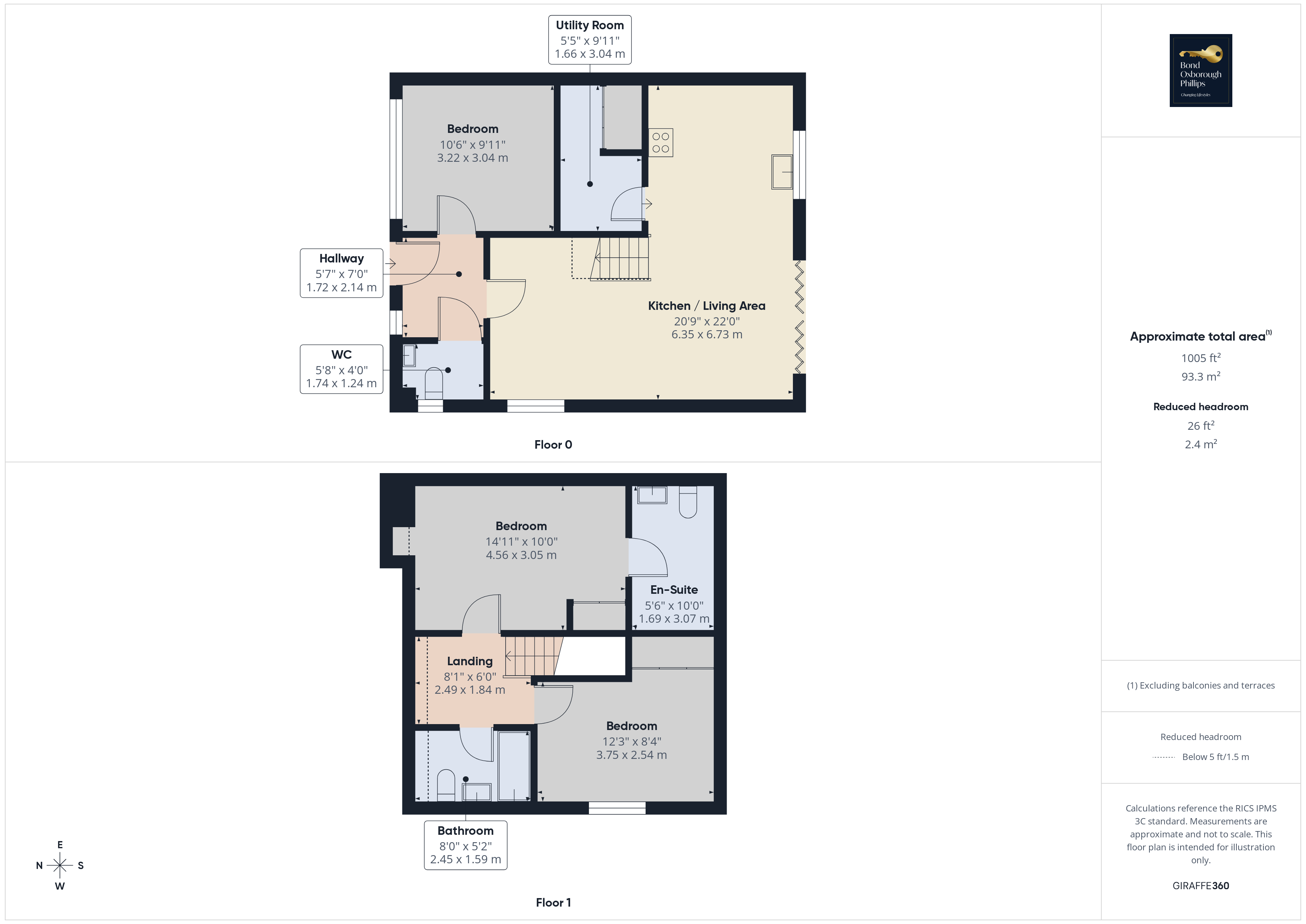 Pennybos,, Sunnyside Meadow, Cornwall floorplan