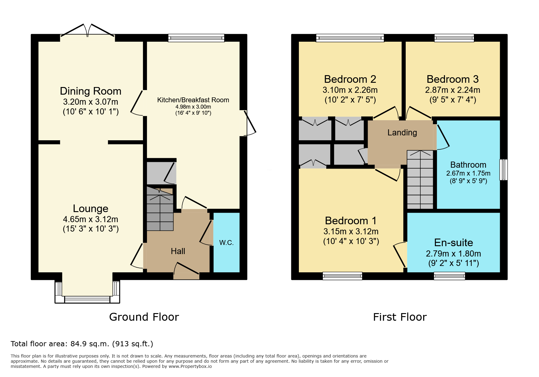 10 Tuffleys Way, Leicester floorplan