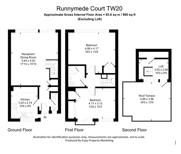 2 Runnymede Court, Egham floorplan