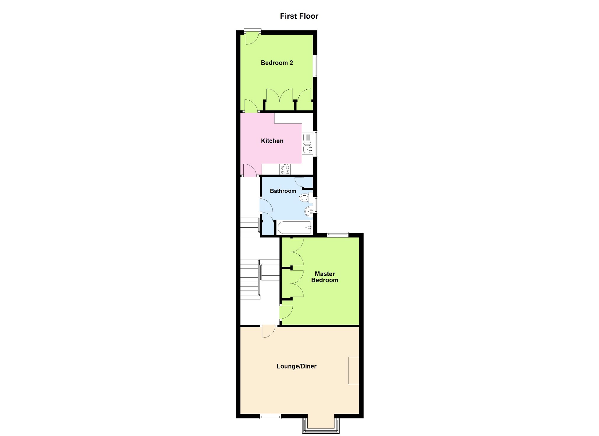 2 Bedrooms Flat for sale in Nithsdale Road, Weston-Super-Mare BS23