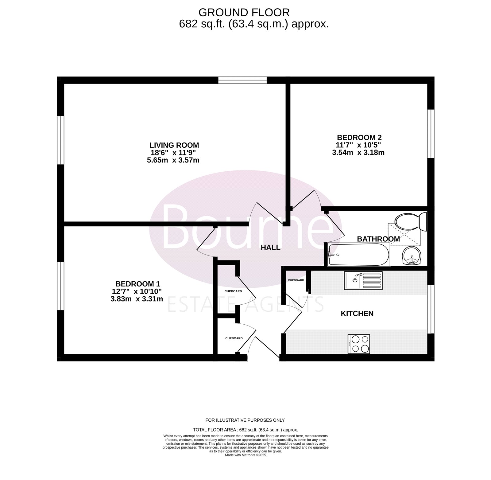 37, York Mews, Alton floorplan