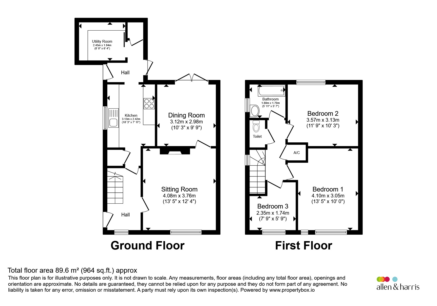 60, Wilding Road, Wallingford floorplan