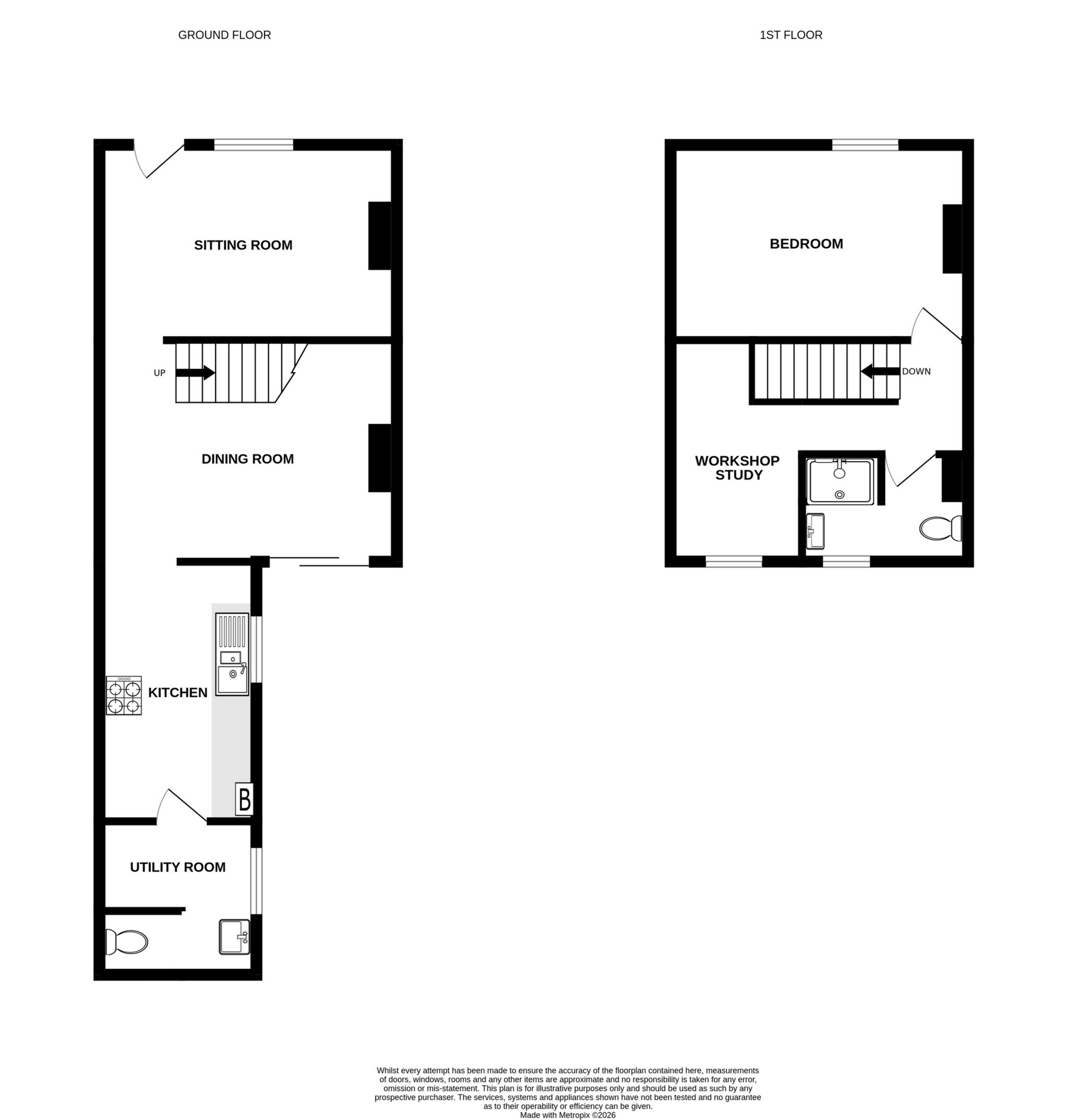 18, Park Street, Deal floorplan