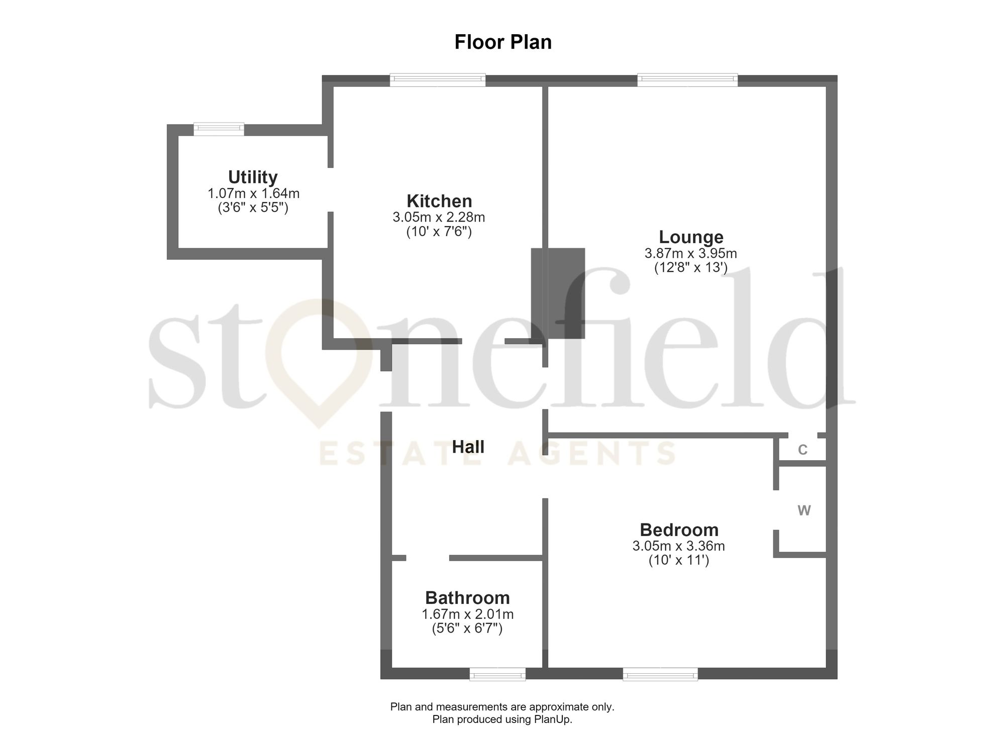3b Adamton Road North, Prestwick floorplan