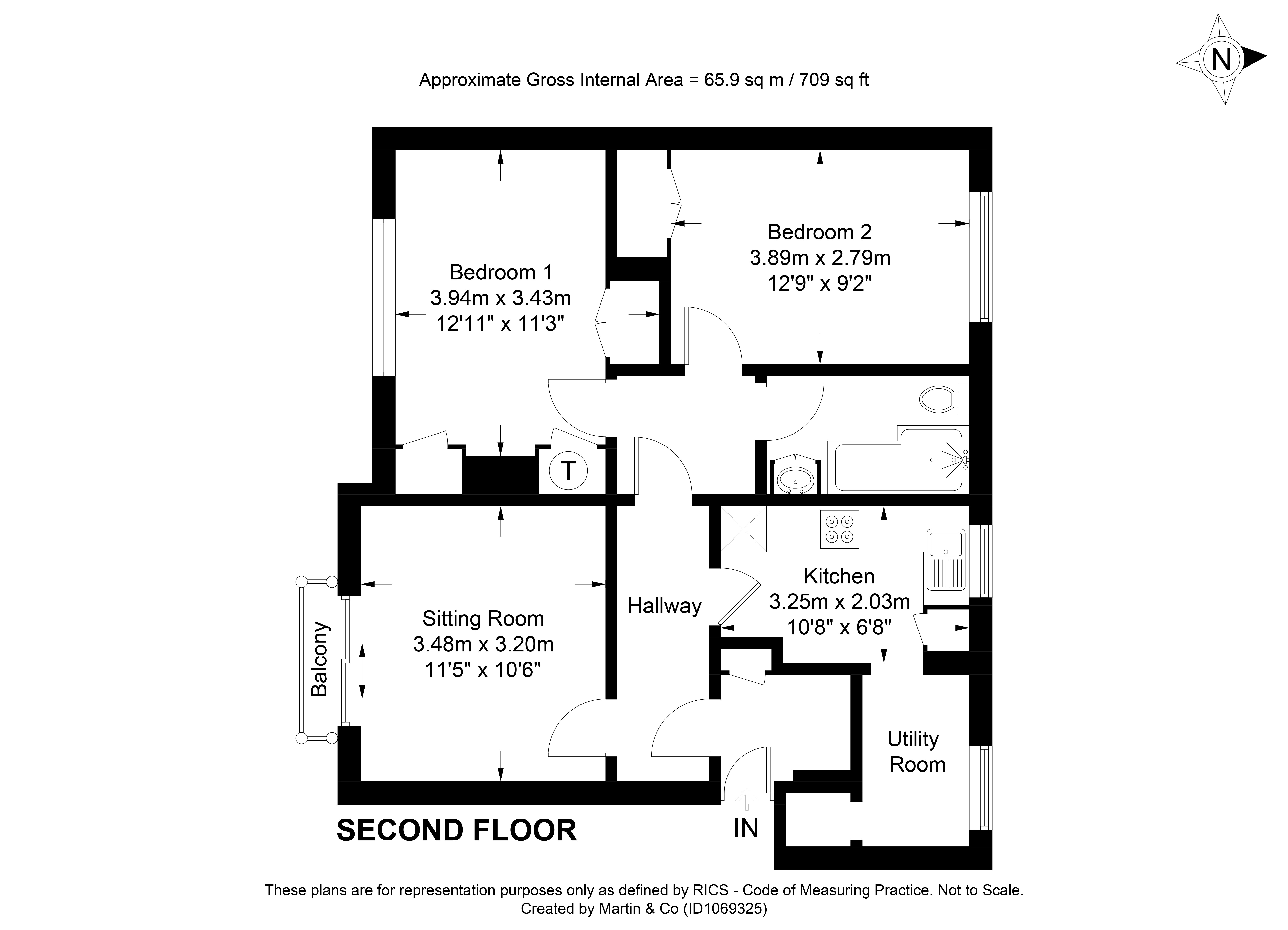 89, Firmstone Road, Winchester floorplan