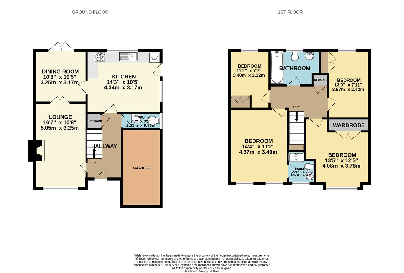 3, Oakfield Way, Bexhill-on-Sea floorplan
