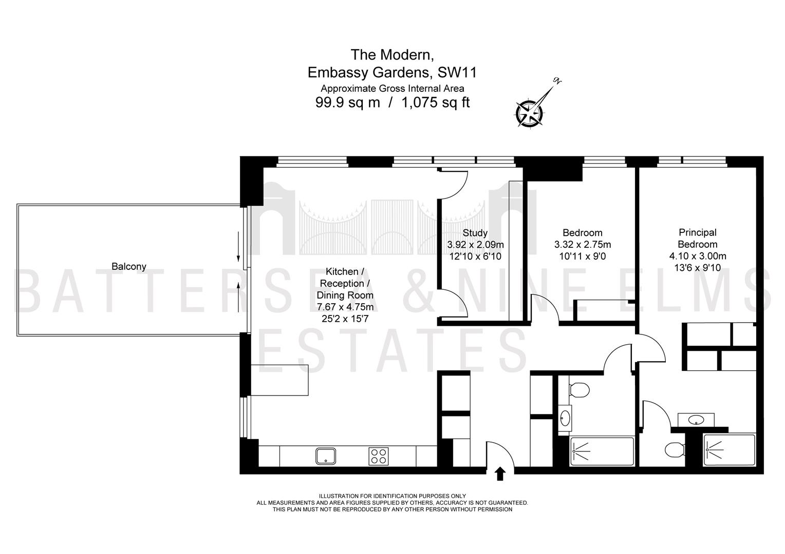 D193 Legacy Building, Viaduct Gardens, London floorplan