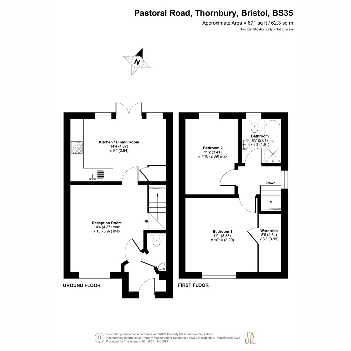 5, Pastoral Road, Bristol floorplan