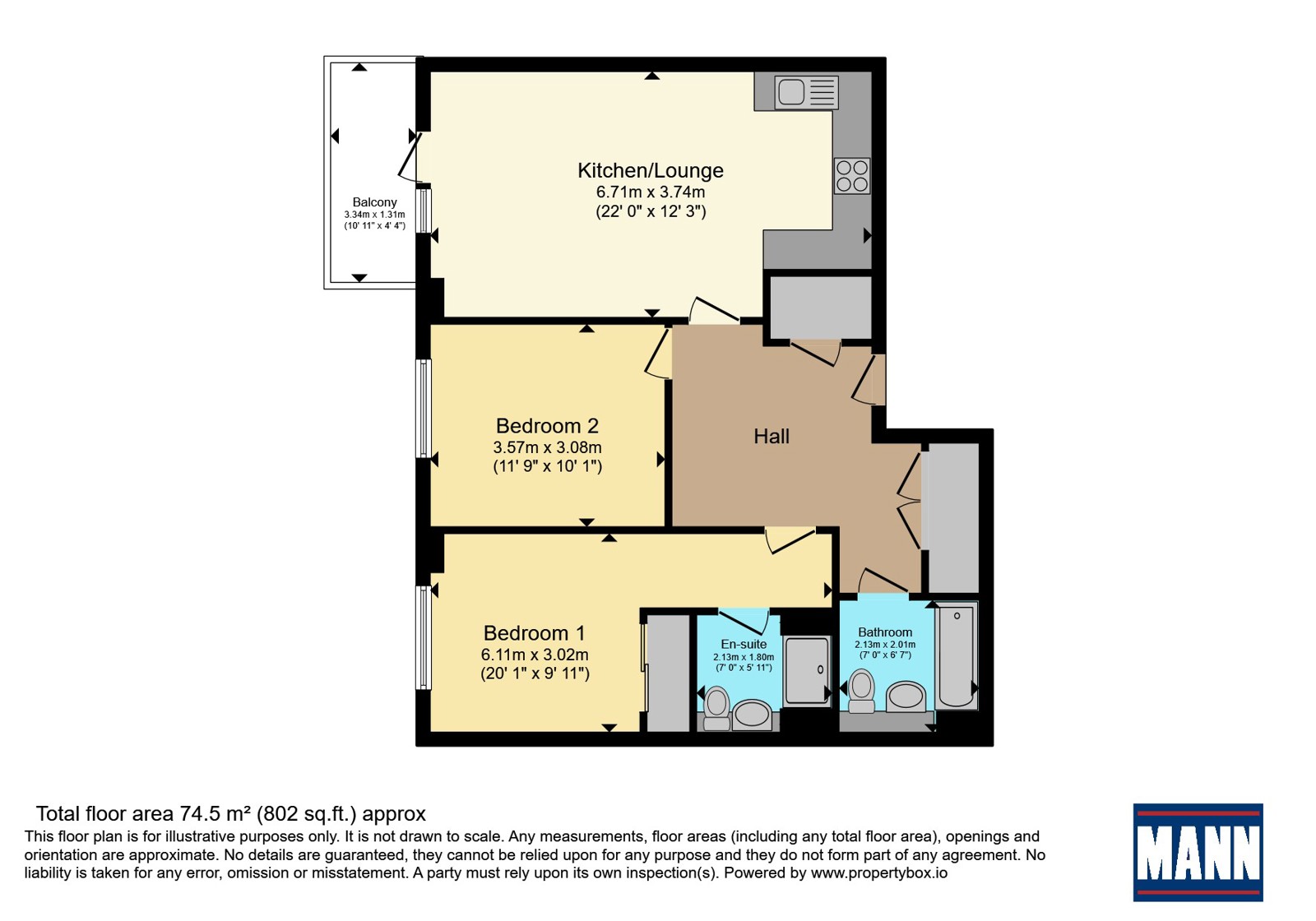 Ocean Drive, Kent floorplan