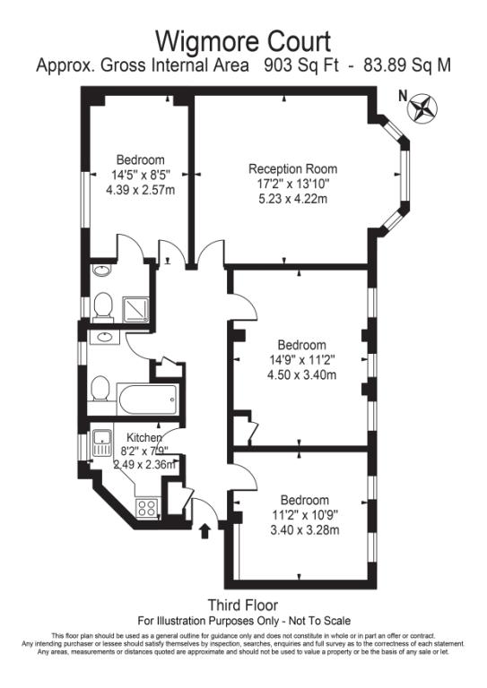 3 Bedrooms Flat to rent in Wigmore Street, London W1U