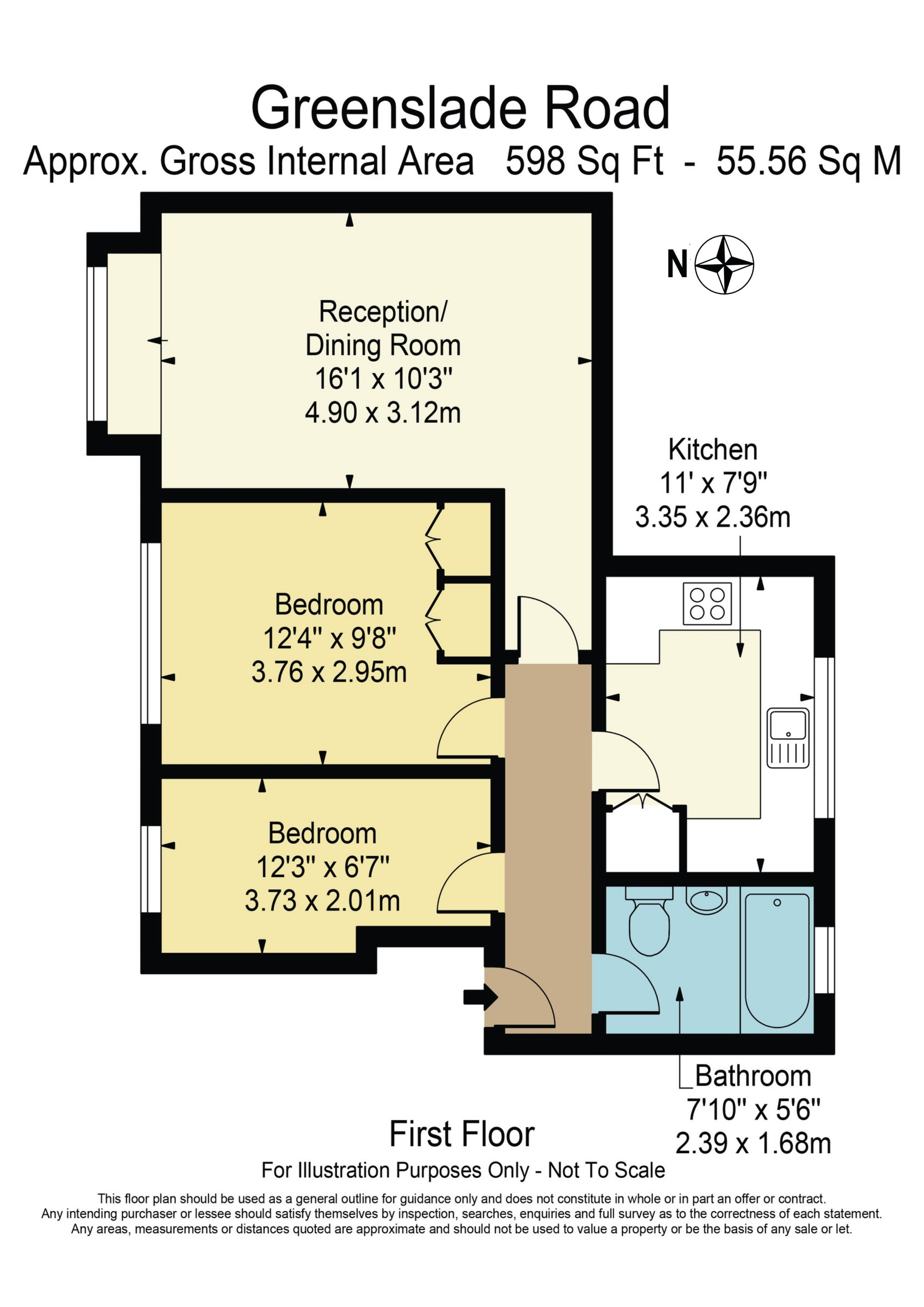 9, Greenslade Road, Barking floorplan