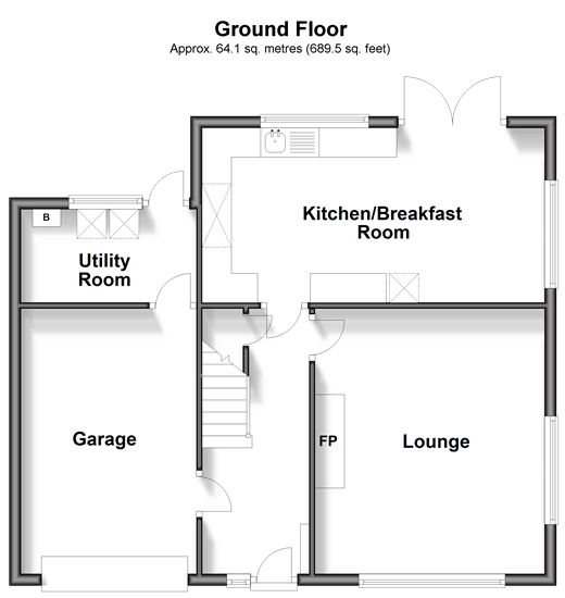 Lyndhurst Road, River, Dover, Kent CT17, 3 bedroom detached house for