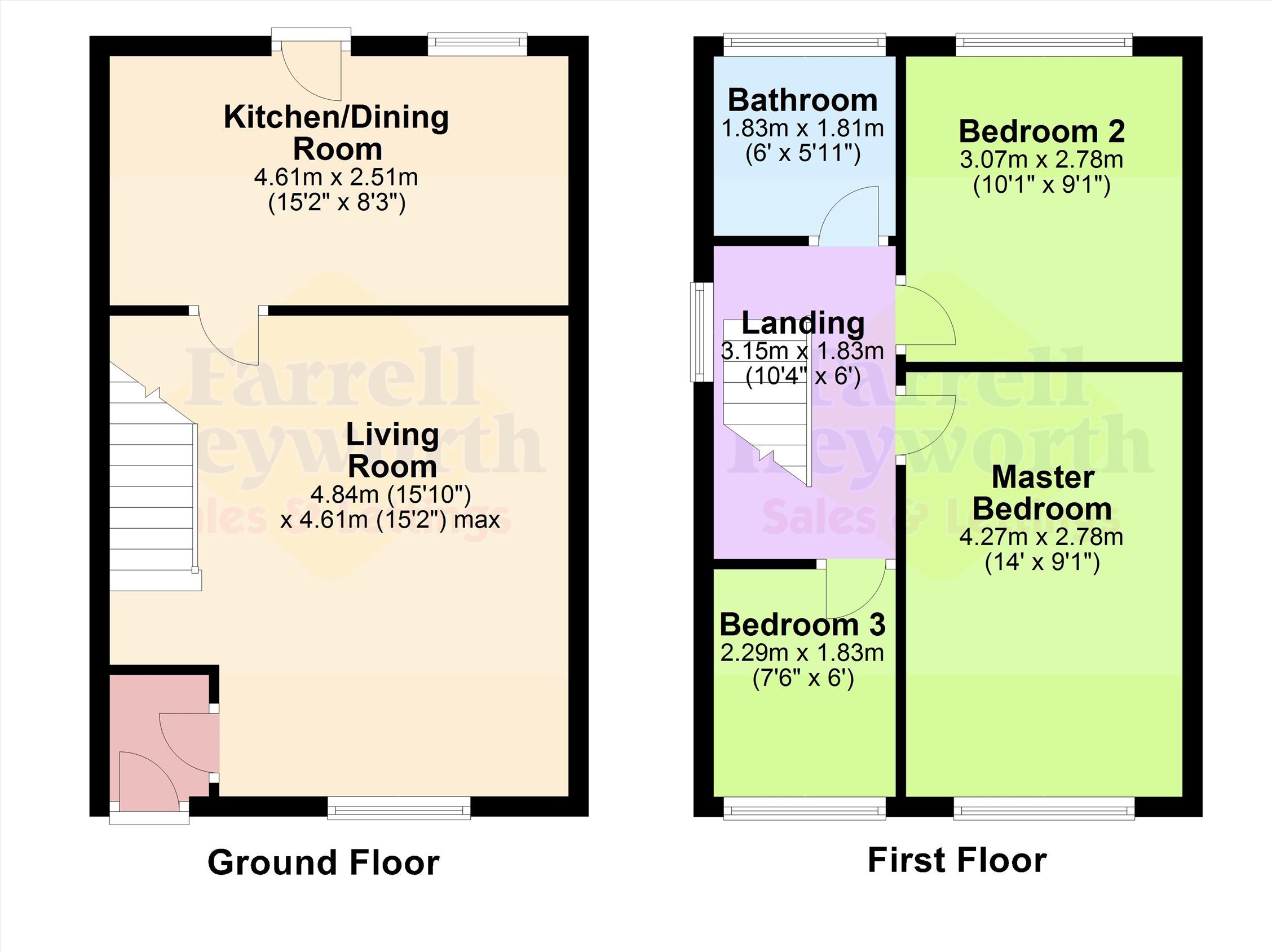 Hunters Road, Leyland PR25, 3 bedroom property for sale 60274007