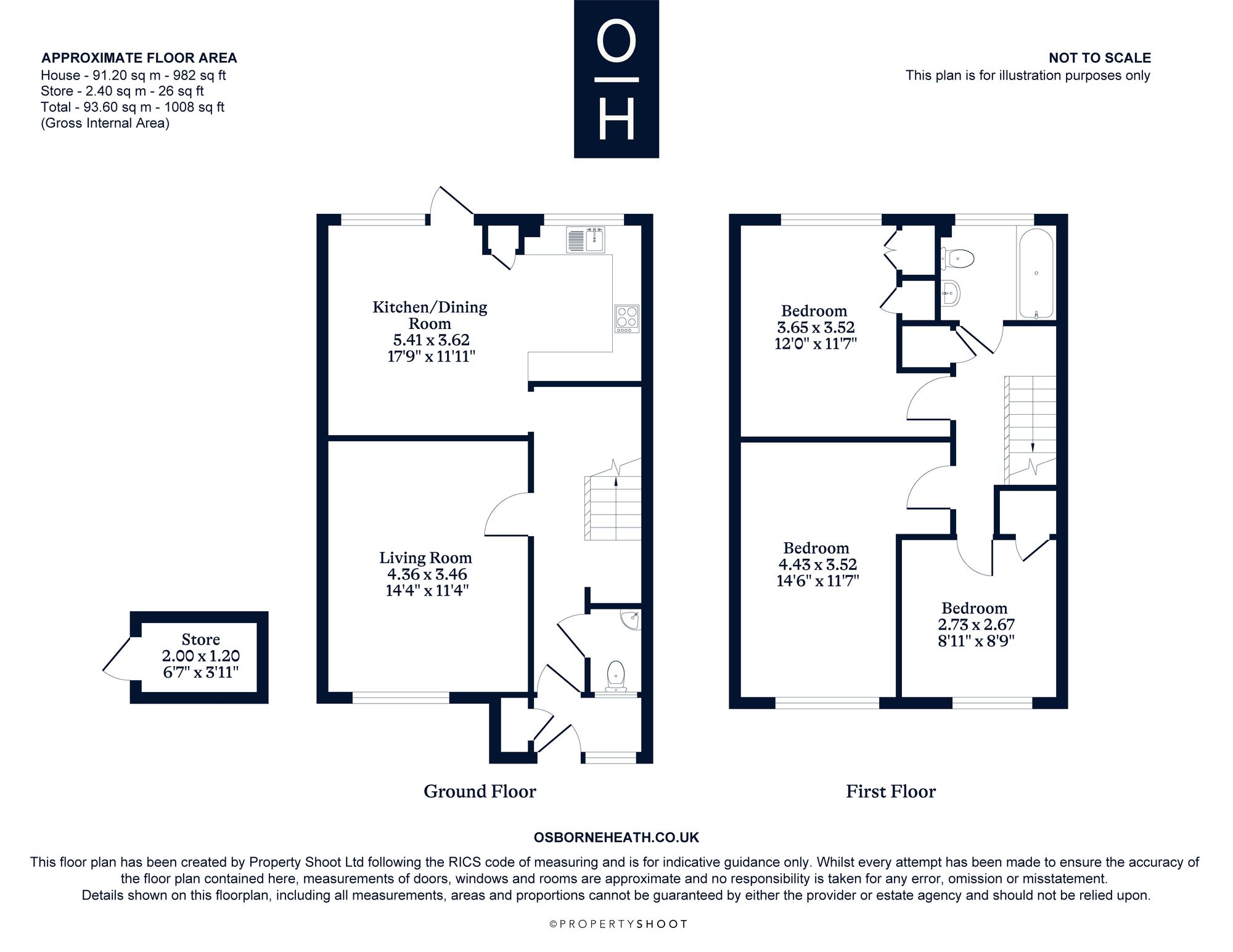 27 Liddell Way, Ascot floorplan