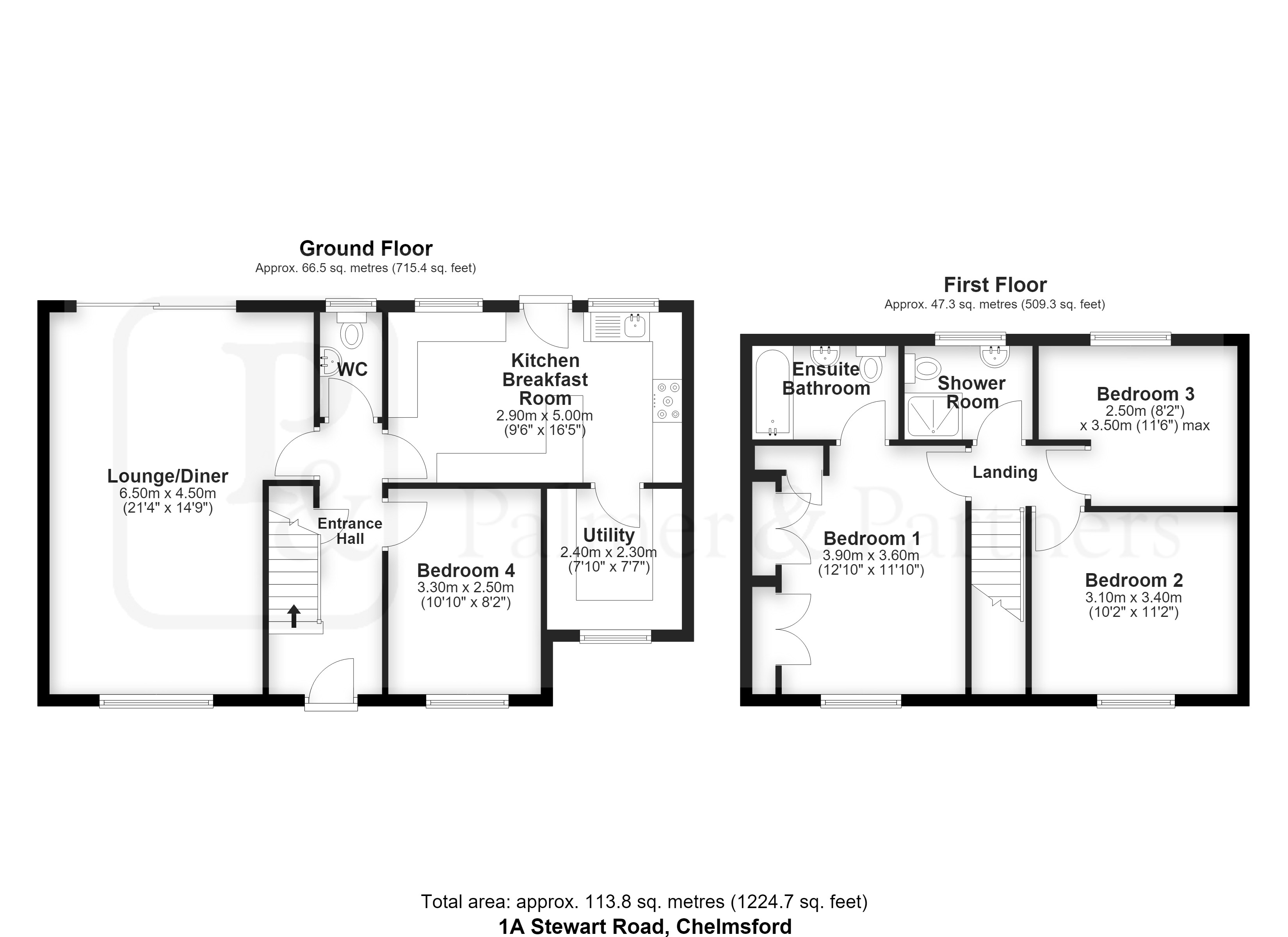 1A,, Stewart Road, Essex floorplan