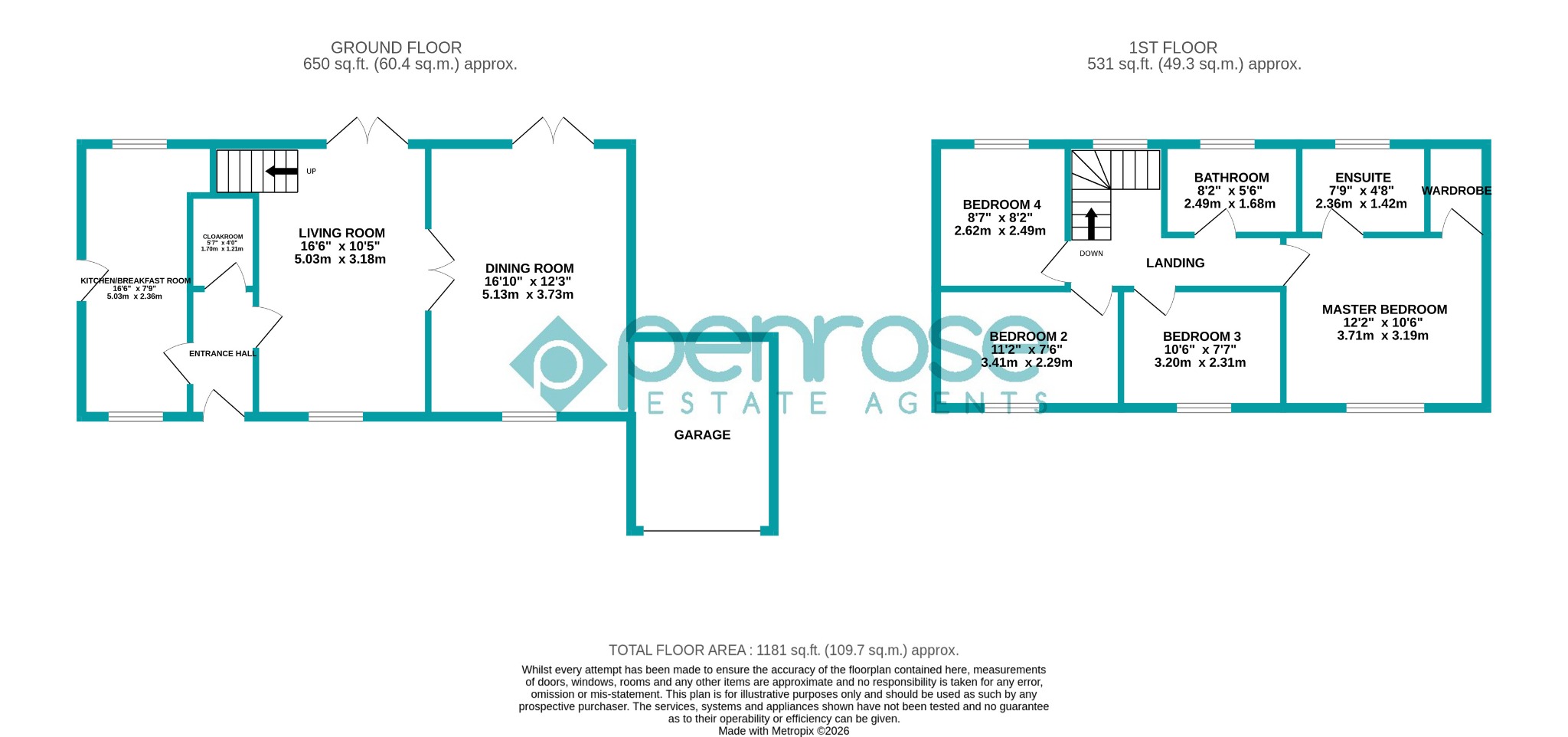 679A, Hitchin Road, Luton floorplan