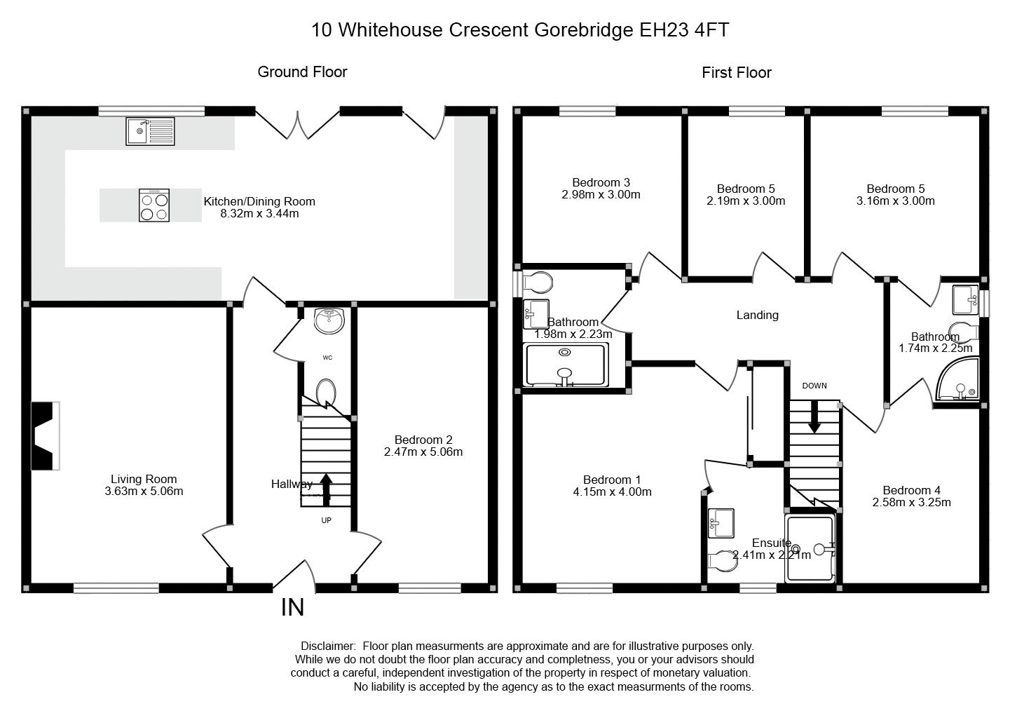 Whitehouse Crescent, Gorebridge floorplan