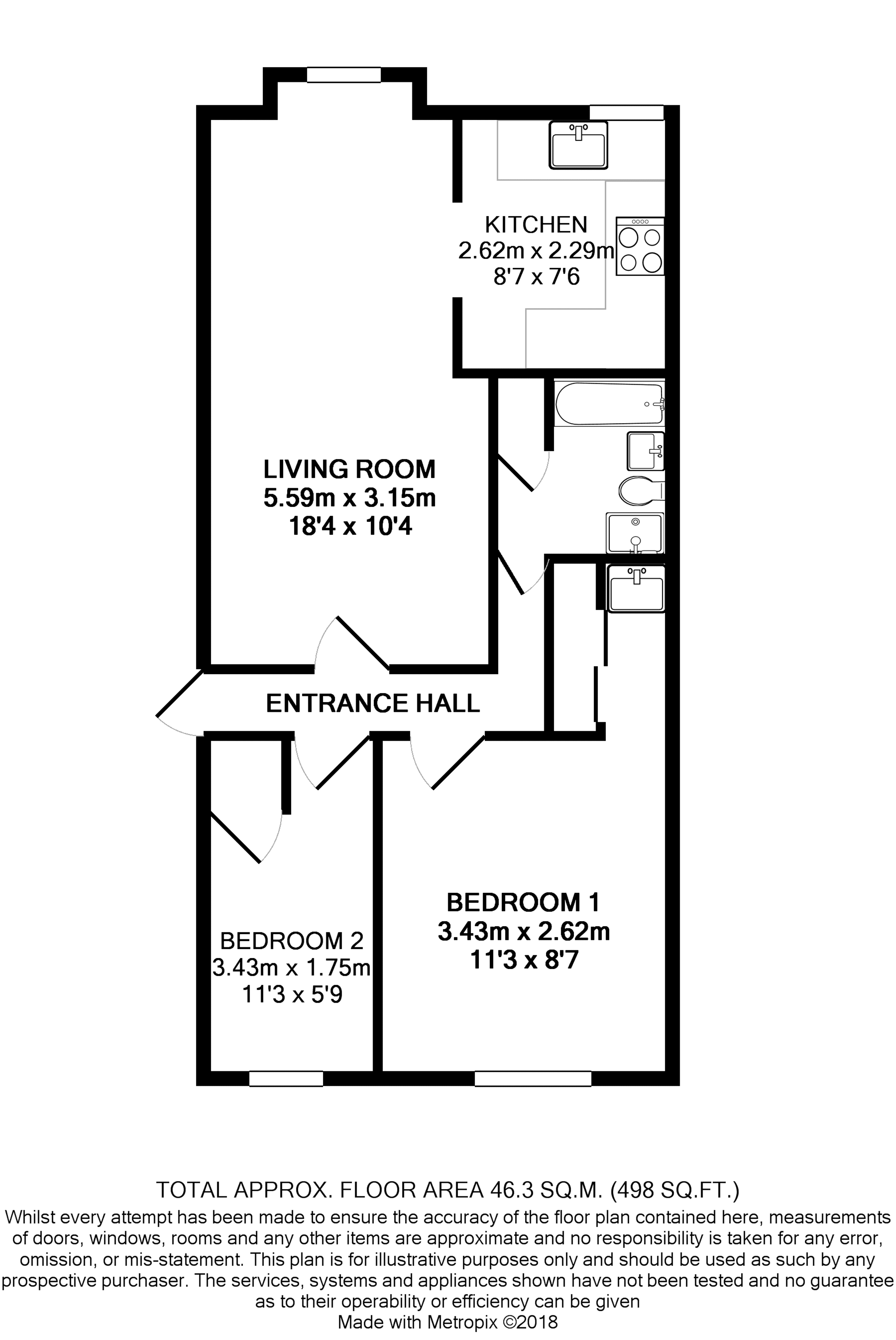 2 Bedrooms Flat to rent in 50 Foxglove Way, Wallington SM6