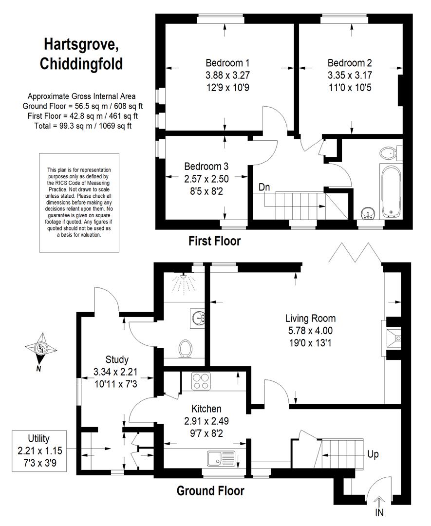 1, Hartsgrove, Chiddingfold floorplan