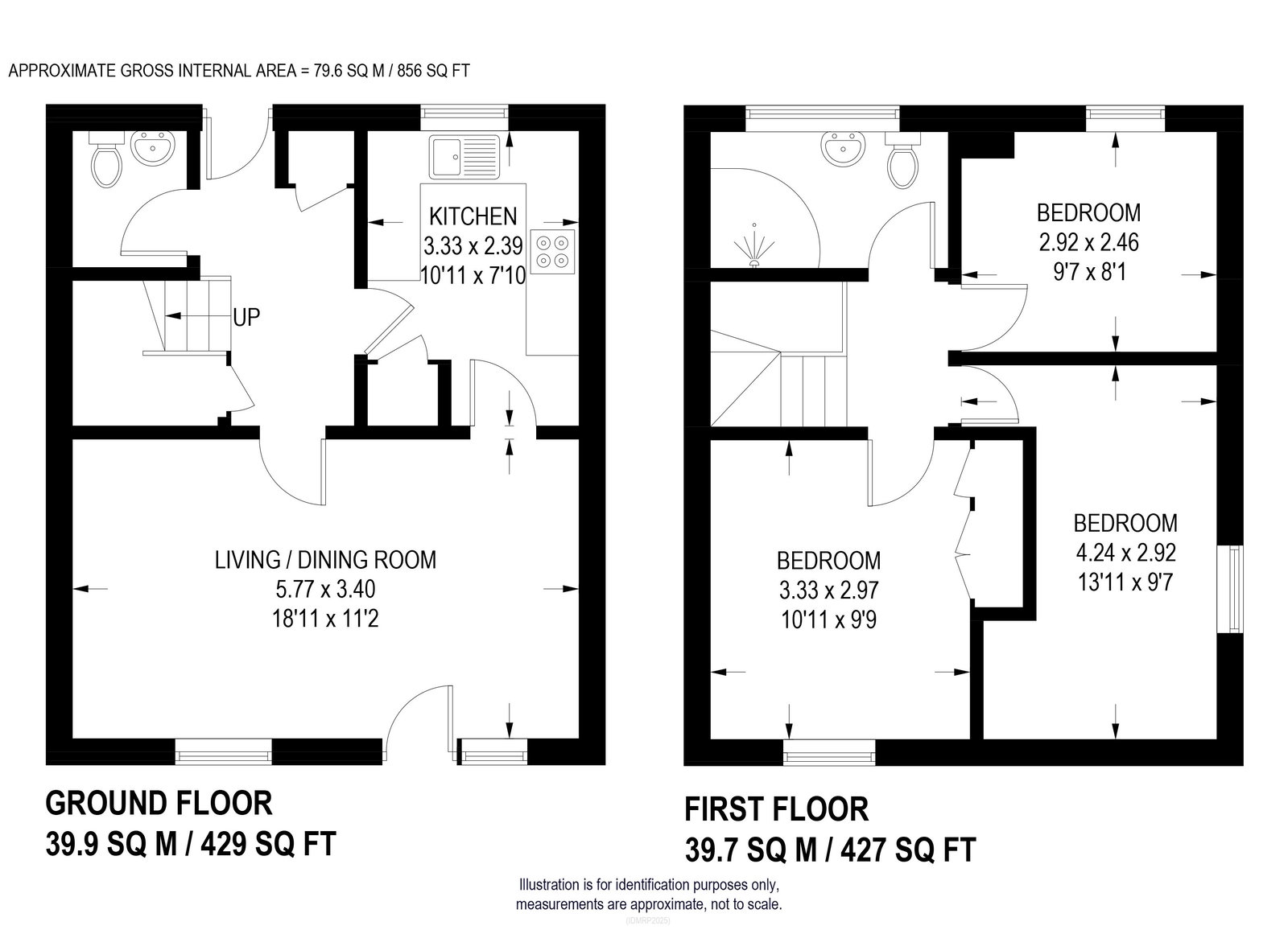 9, Selly Oak Grove, Sheffield floorplan