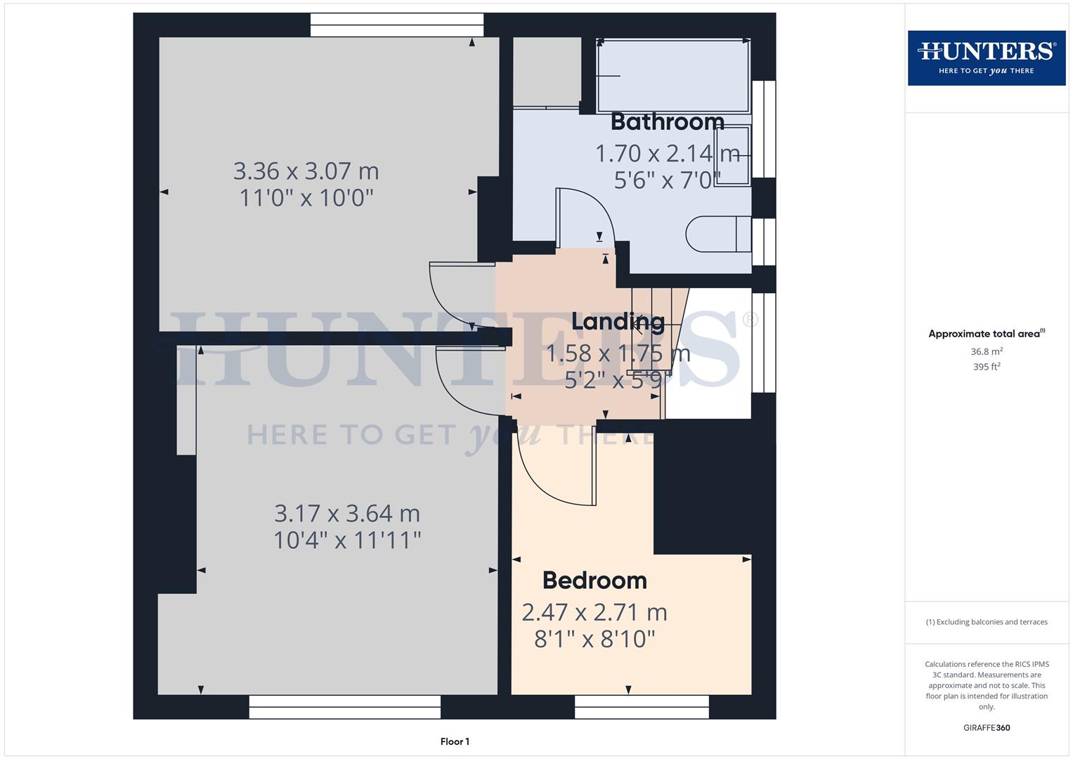 34, Harelaw Gardens, Stanley floorplan
