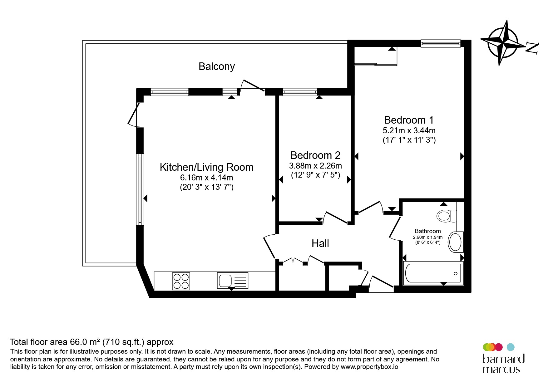 202, Ashmead House, Tewkesbury Road, London floorplan