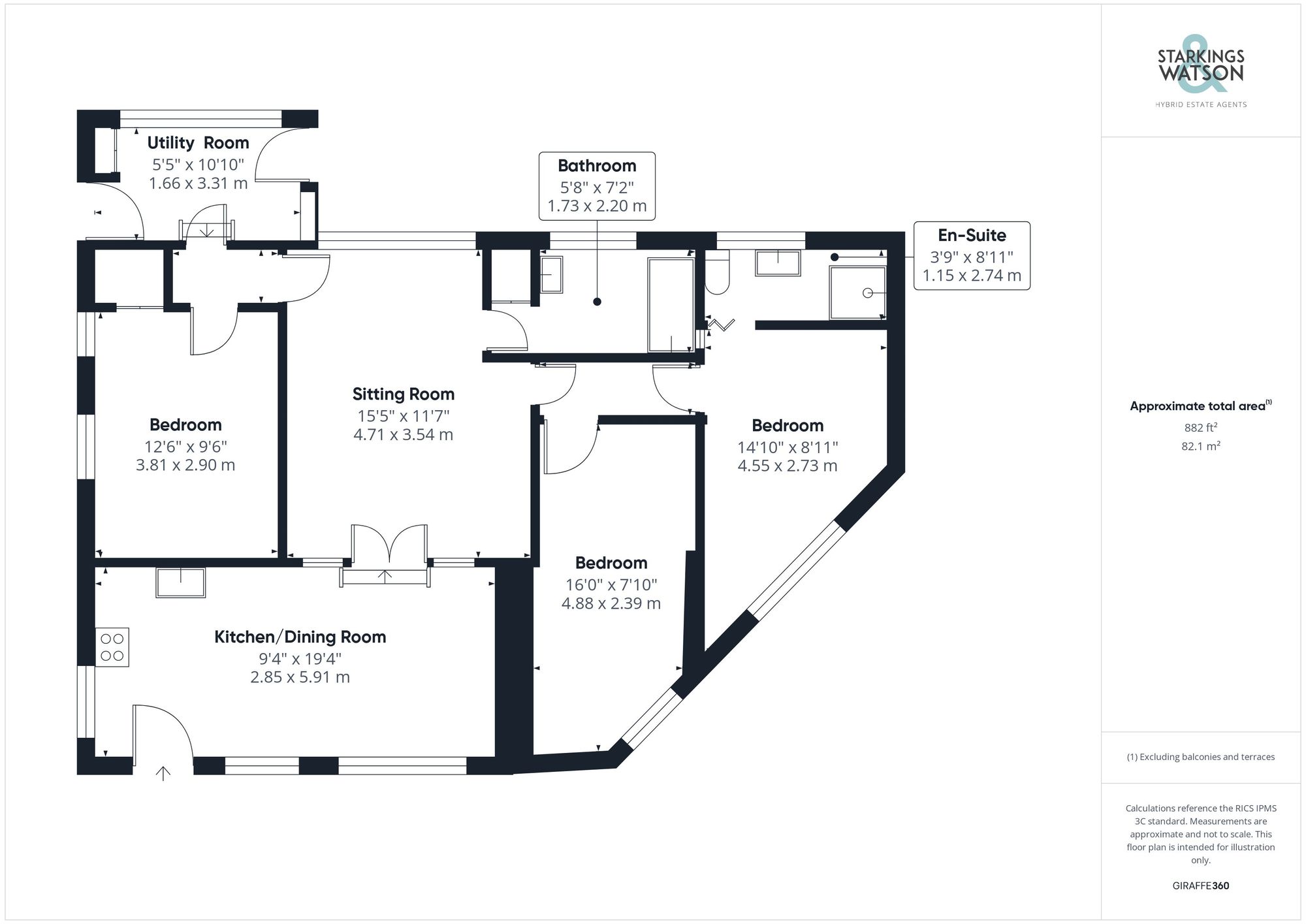 9 Four Acres Estate, Great Yarmouth floorplan