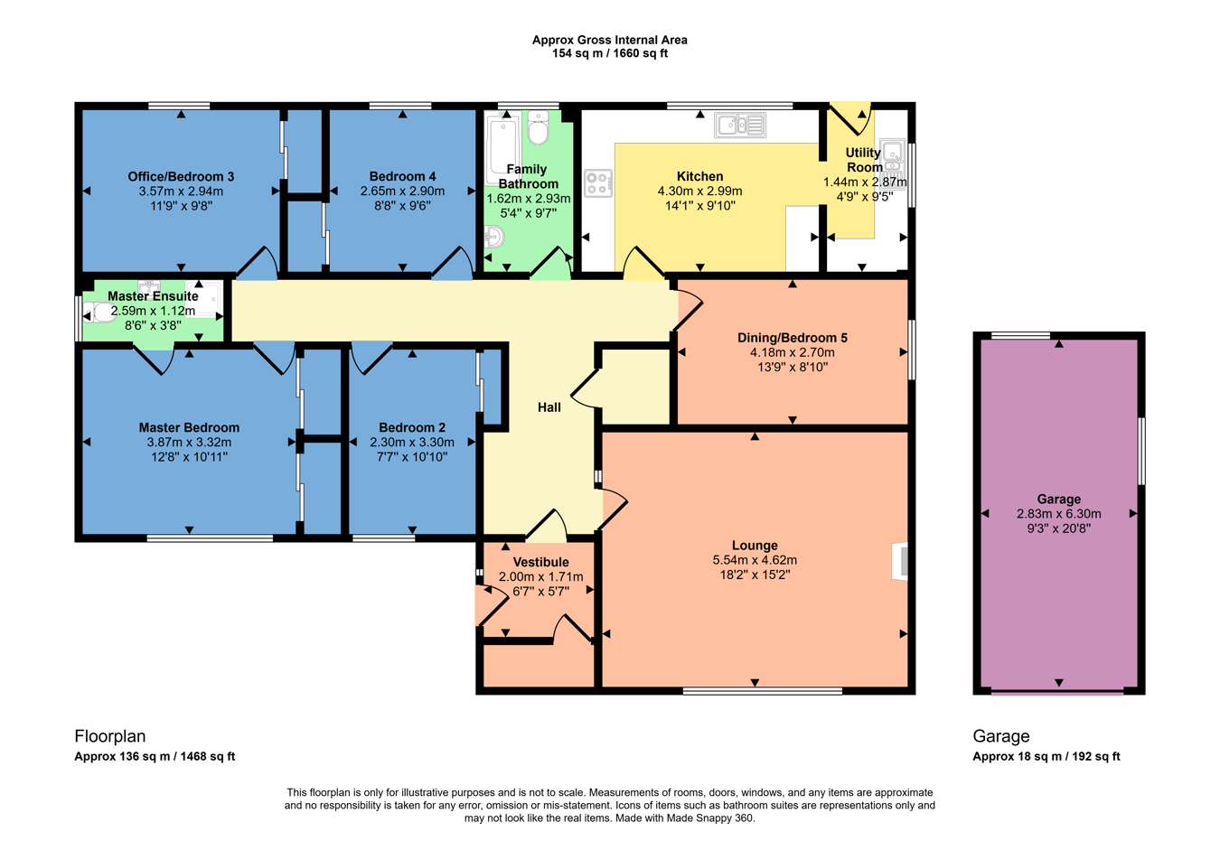 4, Cedar Drive, Glenrothes floorplan