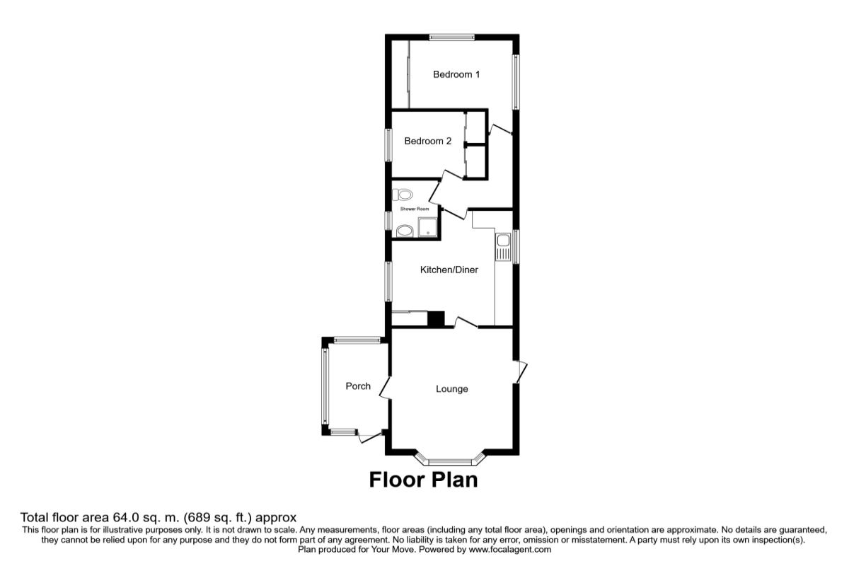 2 Bedrooms Bungalow for sale in South Coast Road, Peacehaven BN10