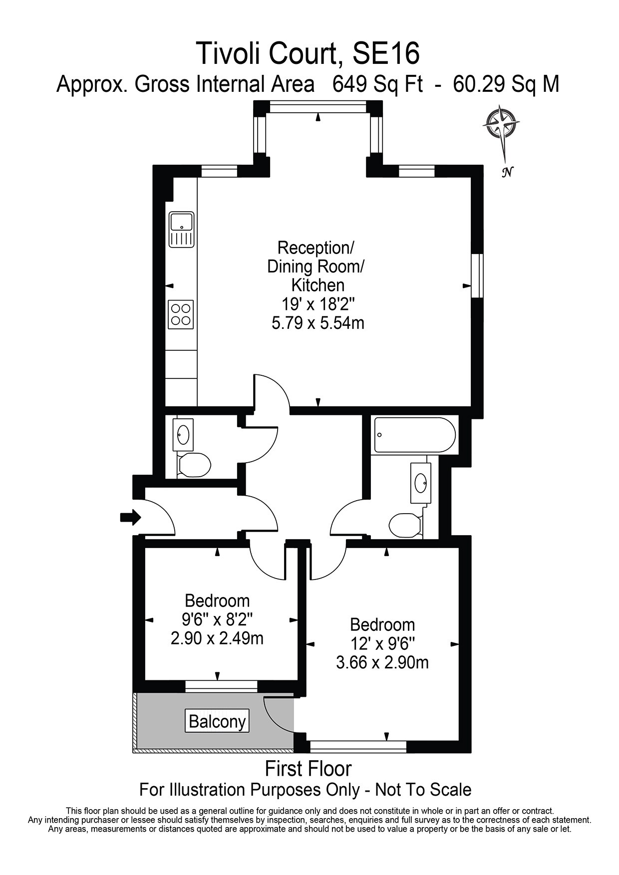 Rotherhithe Street, London floorplan