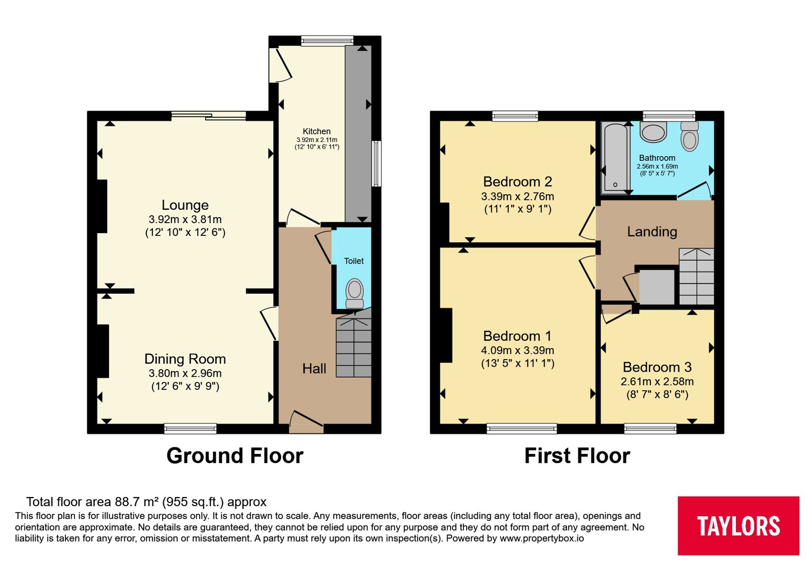 13, Wesley Avenue, Bristol floorplan