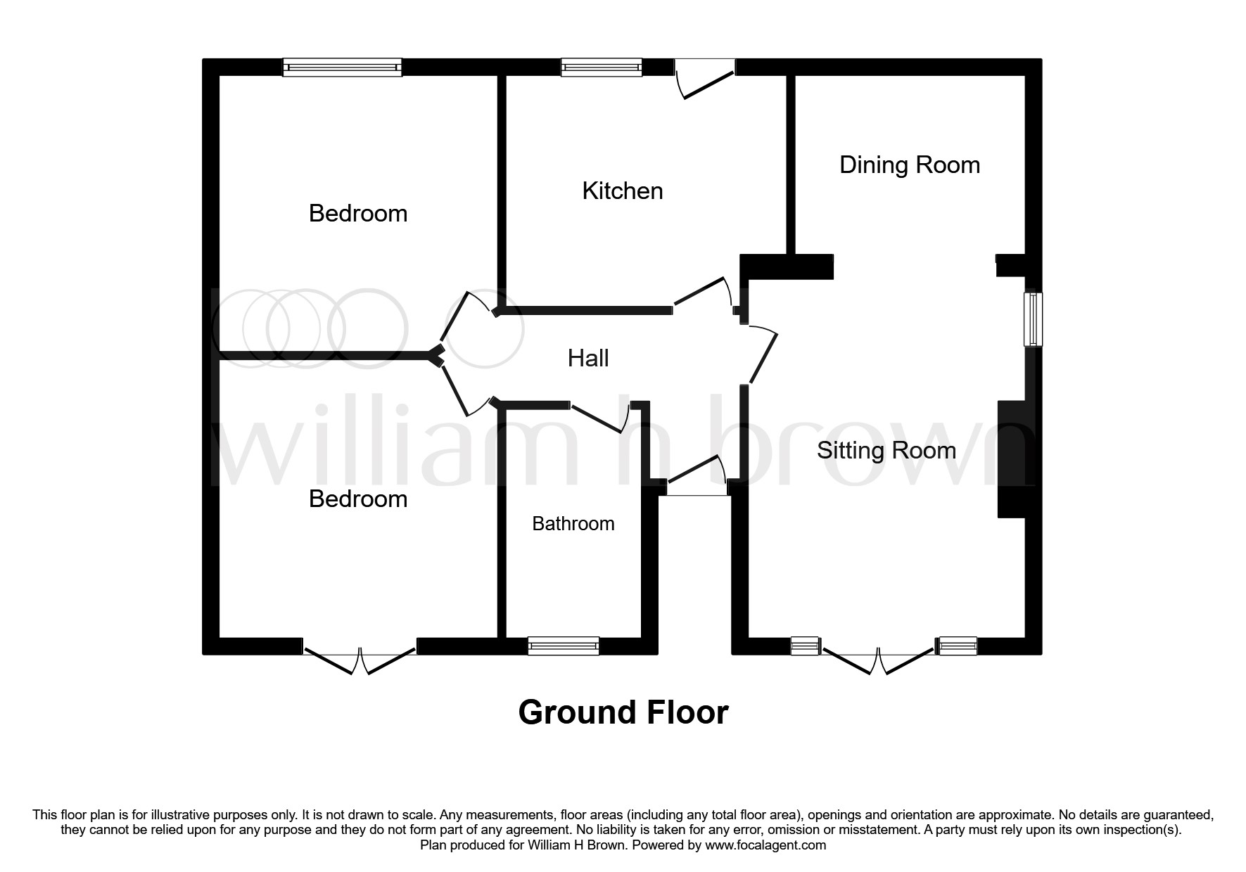 2 bed detached bungalow for sale in The Hill, Glapwell, Chesterfield