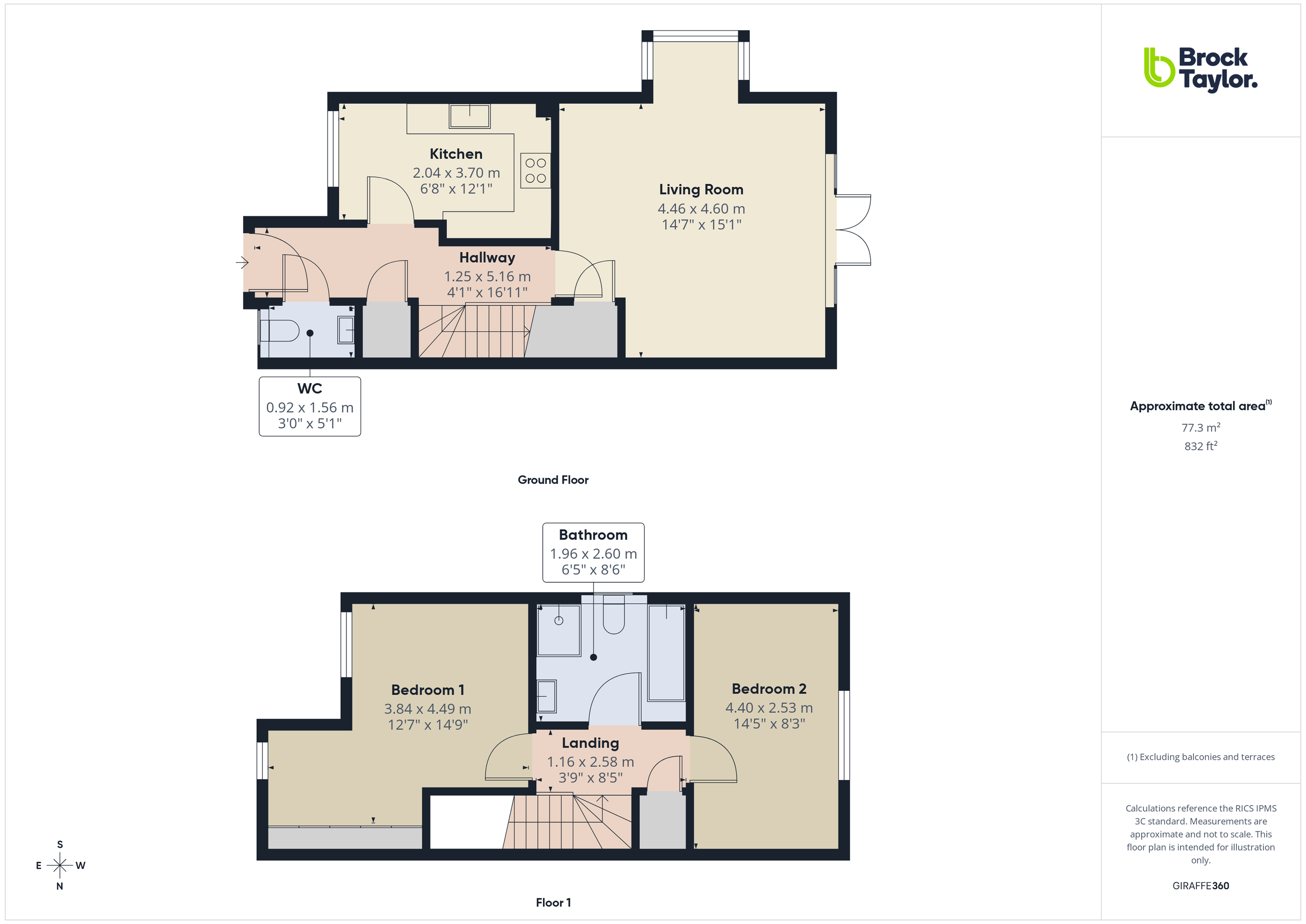 19 Stillwell Way, Horsham floorplan
