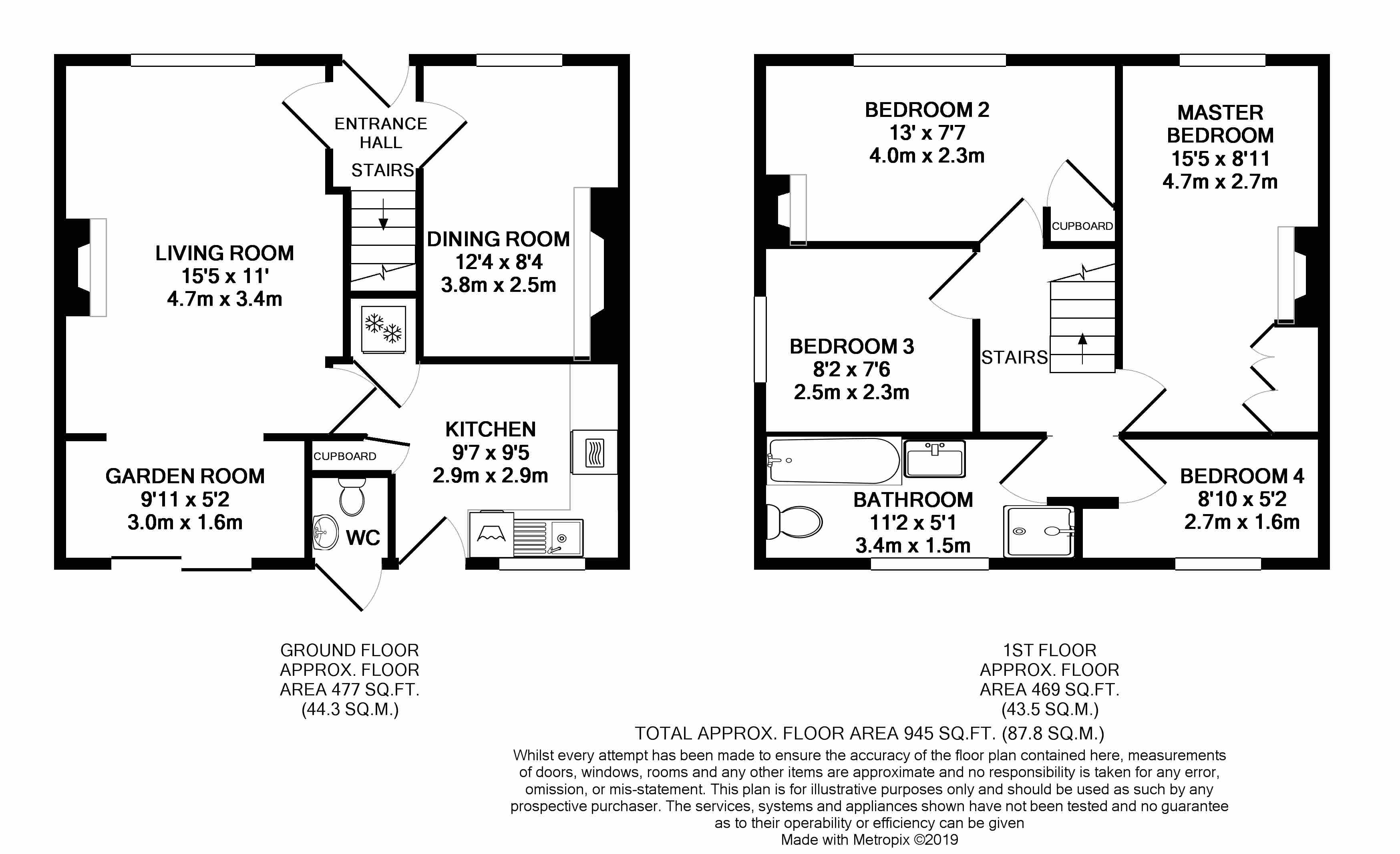 4 Bedrooms End terrace house for sale in Crayford Way, Crayford, Dartford DA1