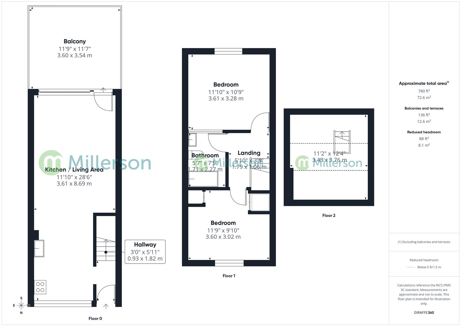 4, Ayr Court, St. Ives floorplan