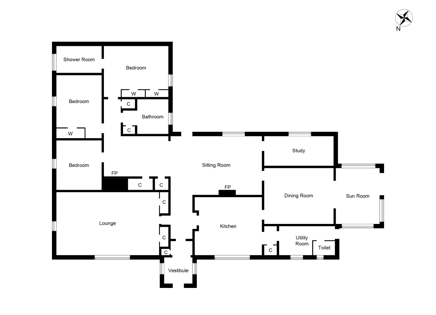 Belmont, St Kessogs Wynd, Auchterarder floorplan
