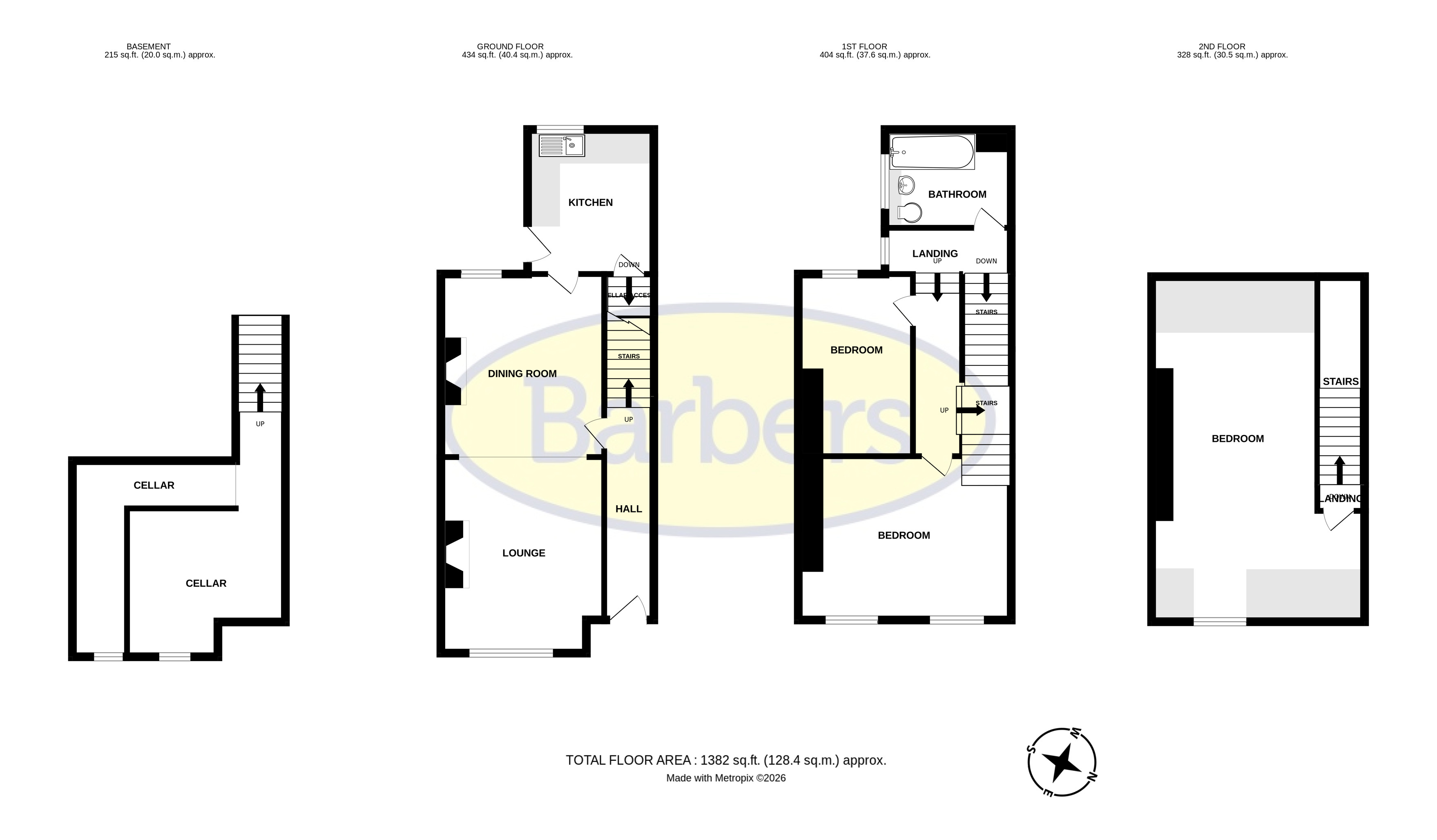 68, Victoria Avenue, Telford floorplan