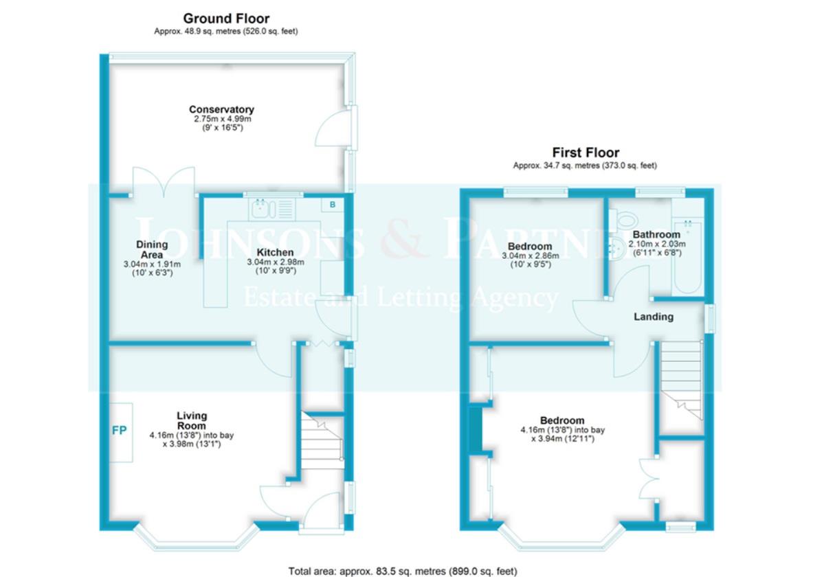 16, Farnsfield Avenue, Nottingham floorplan