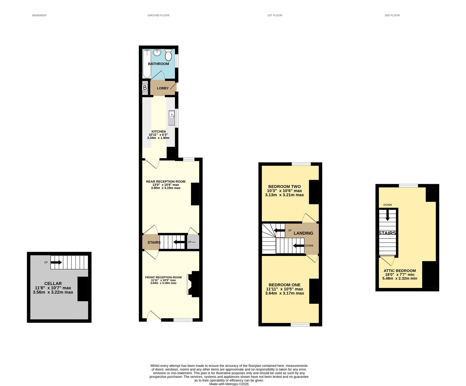 17, Park Street, Worcestershire floorplan