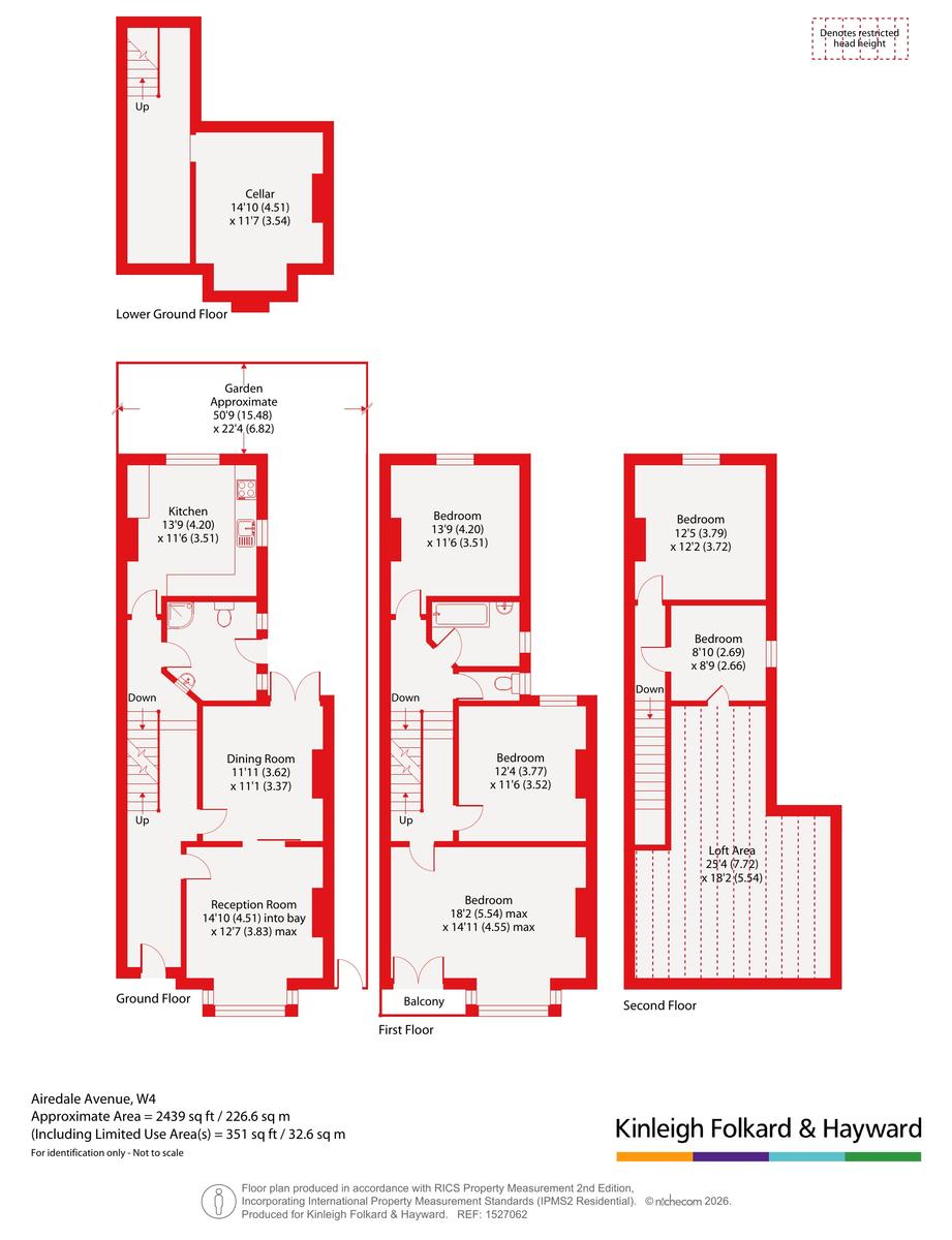 Airedale Avenue, London floorplan