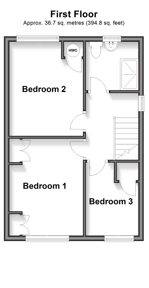 Mill Lane, Ashington floorplan