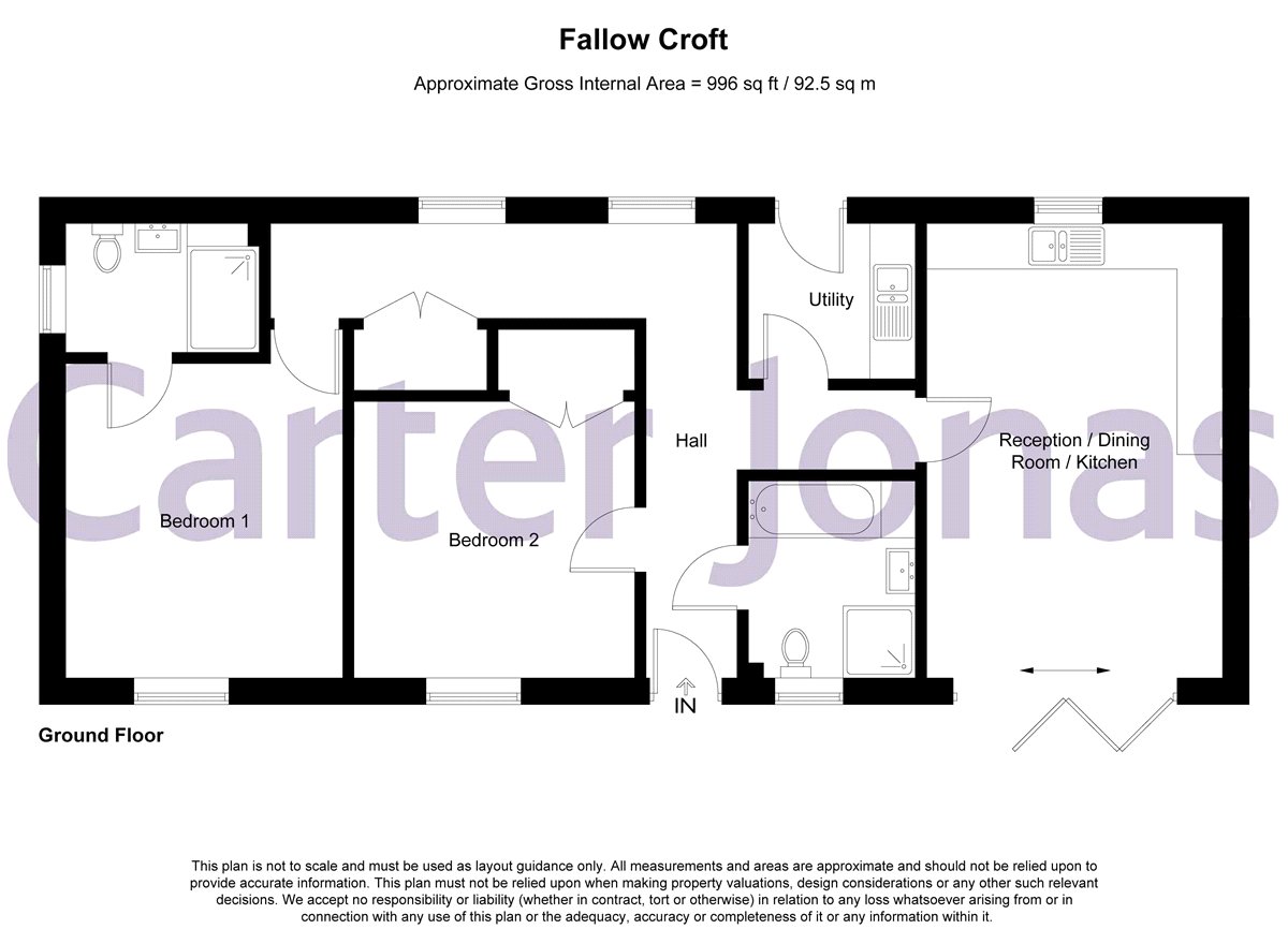 Shire Cottage,, Moor Lane, York floorplan