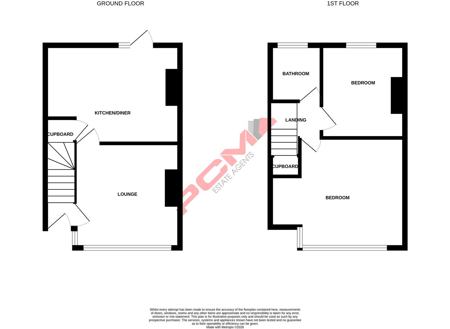 Greville Road, Hastings floorplan