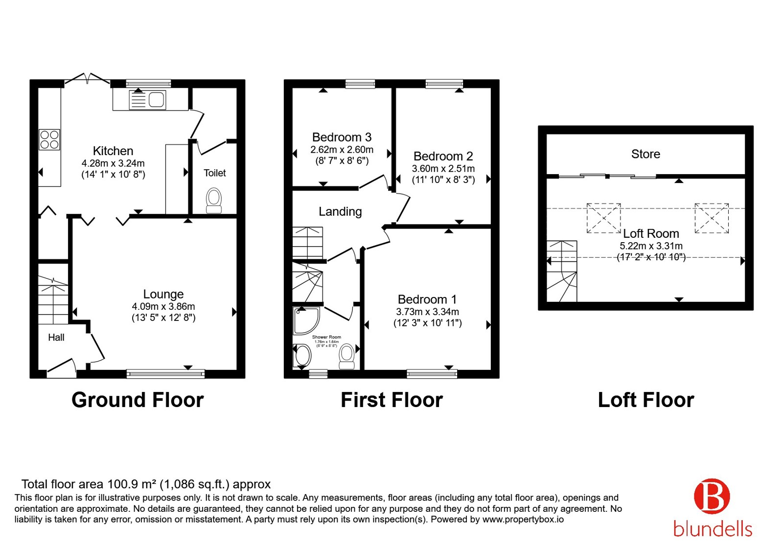 19, Barnstone Street, South Yorkshire floorplan