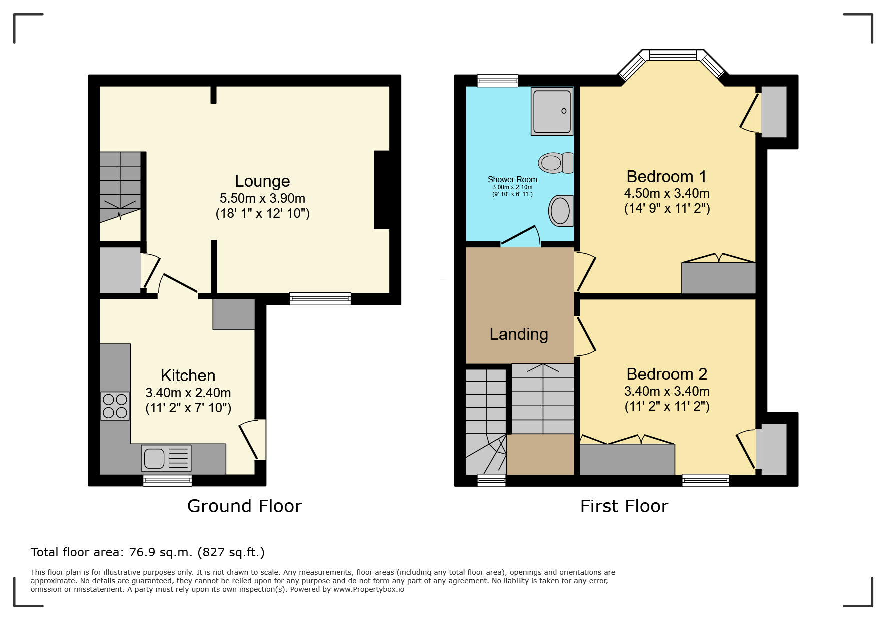 1 Post House, High Street, Cupar floorplan