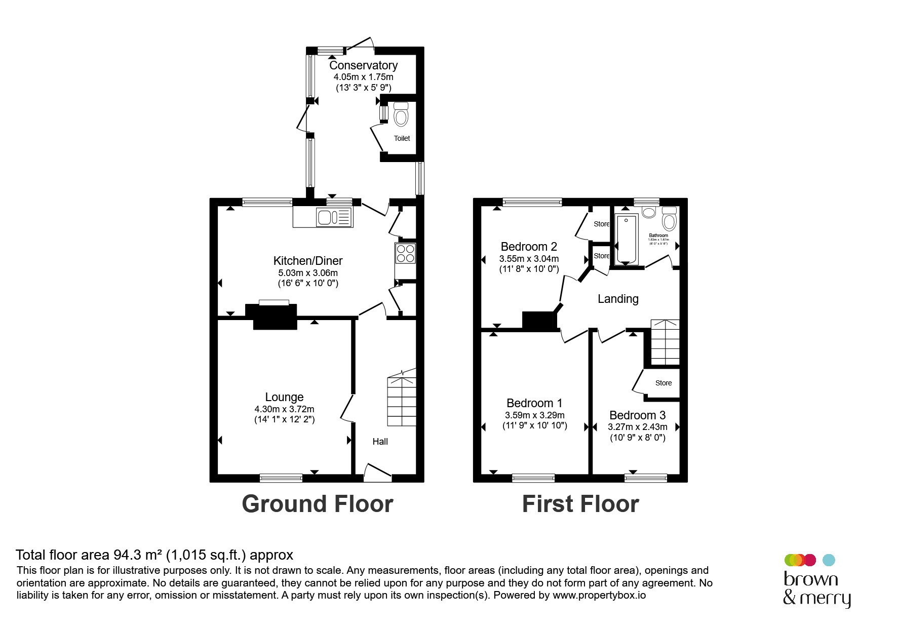 Hope Green, Watford floorplan